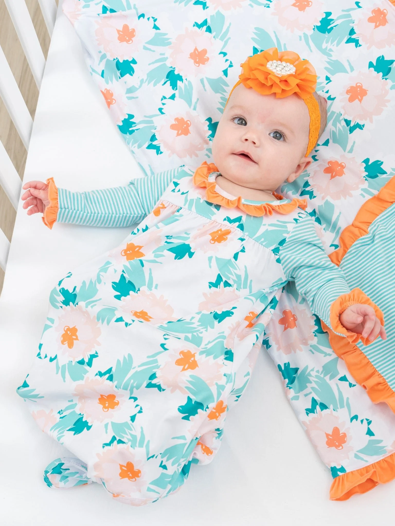 Pretty Petals Ruffle Knot Gown - Image 3