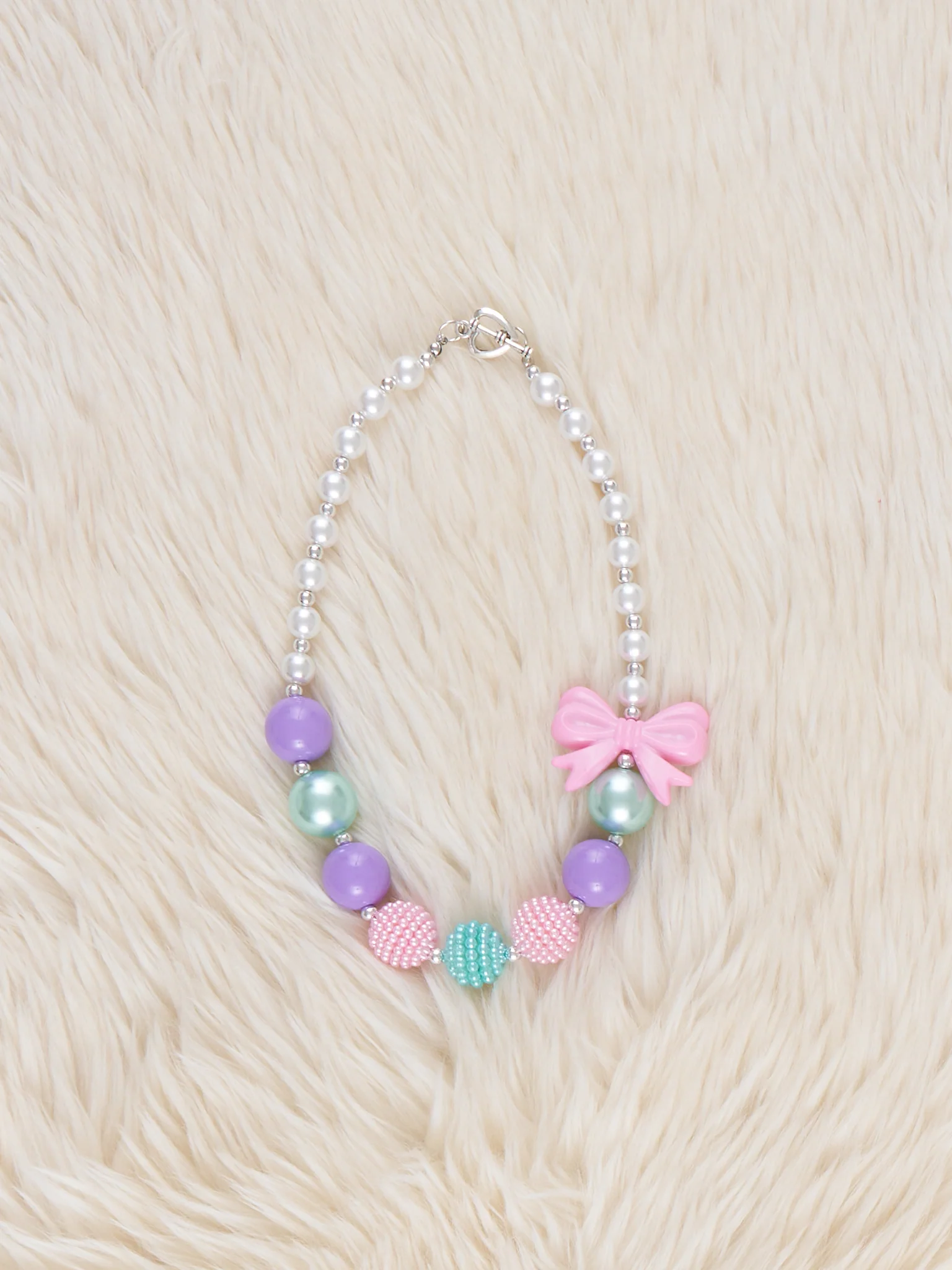 Princess Bow Party Necklace
