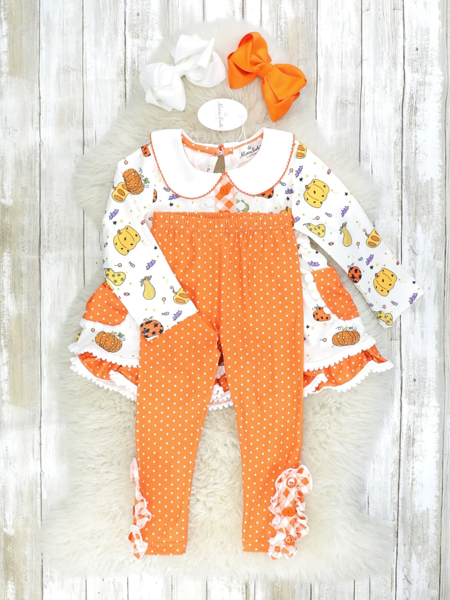 Pumpkin Spice & Spooky Nights Vintage Outfit - Image 2