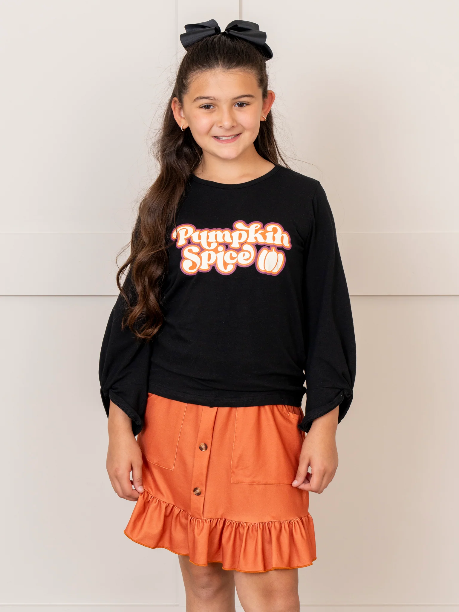 Pumpkin Spice Outfit w/ Skirt - Image 6