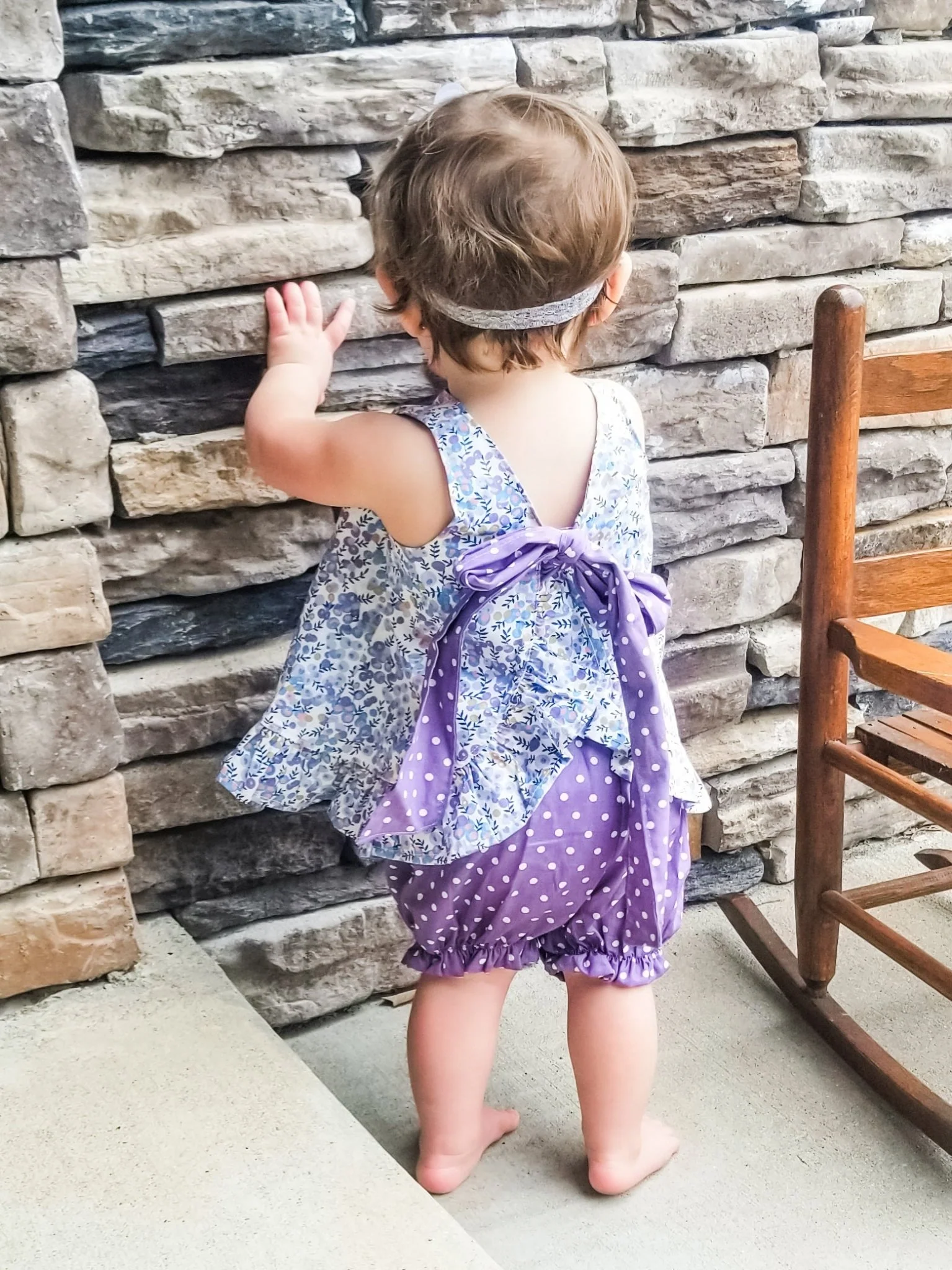 Magical Berry Ruffle Open-Back Bow Outfit - Image 5