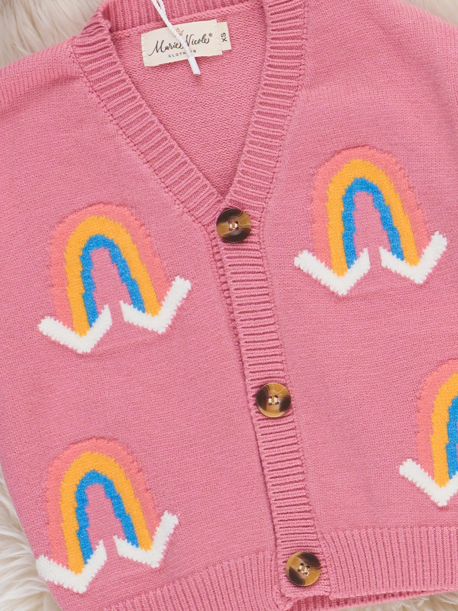 Rainbow Clouds Cardigan - Image 2