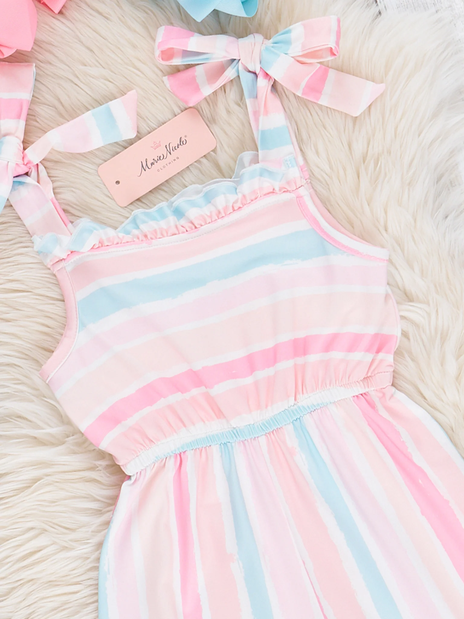 Rainbow Striped Jumpsuit - Image 3