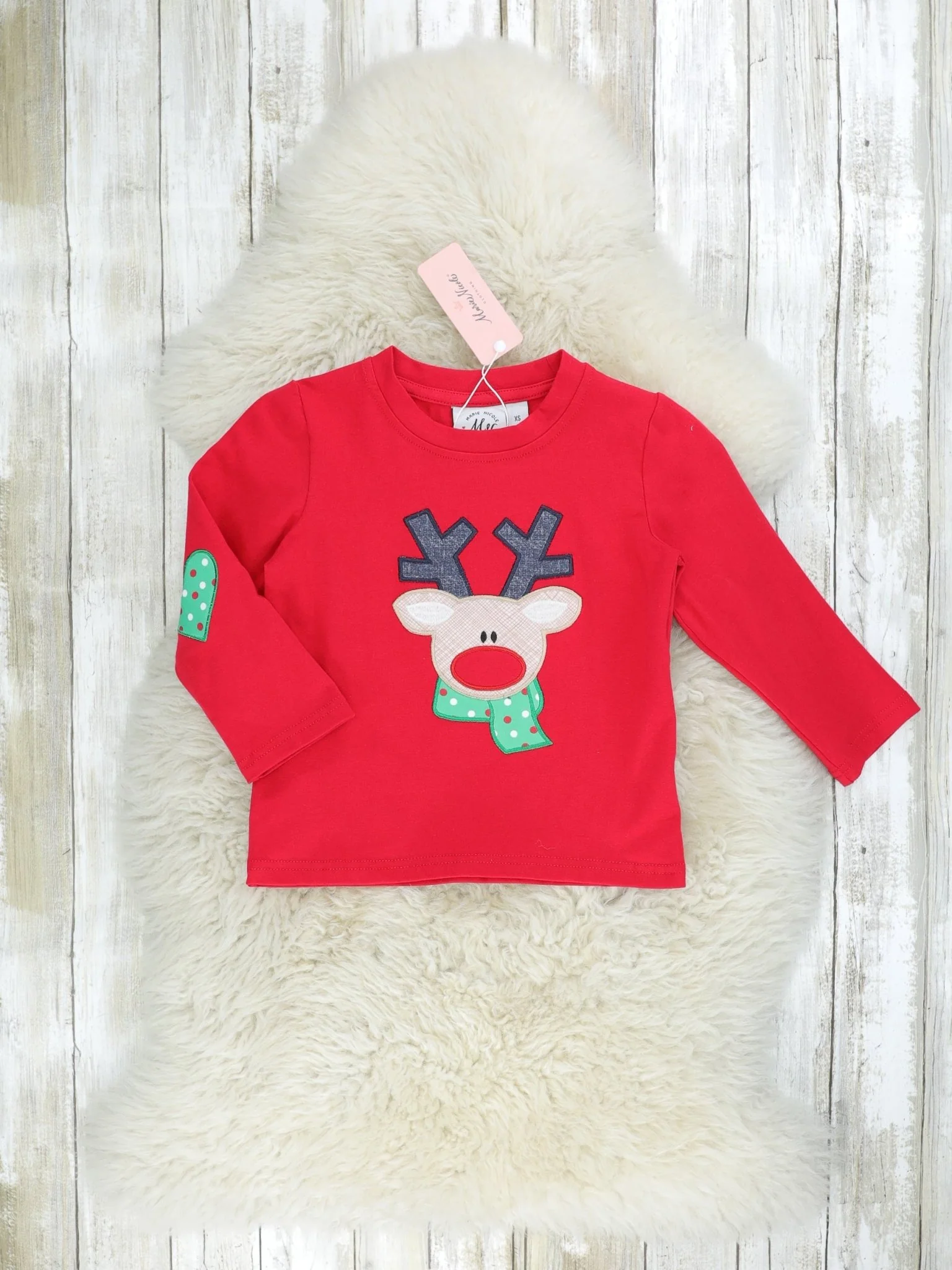 Red & Green Reindeer Shirt