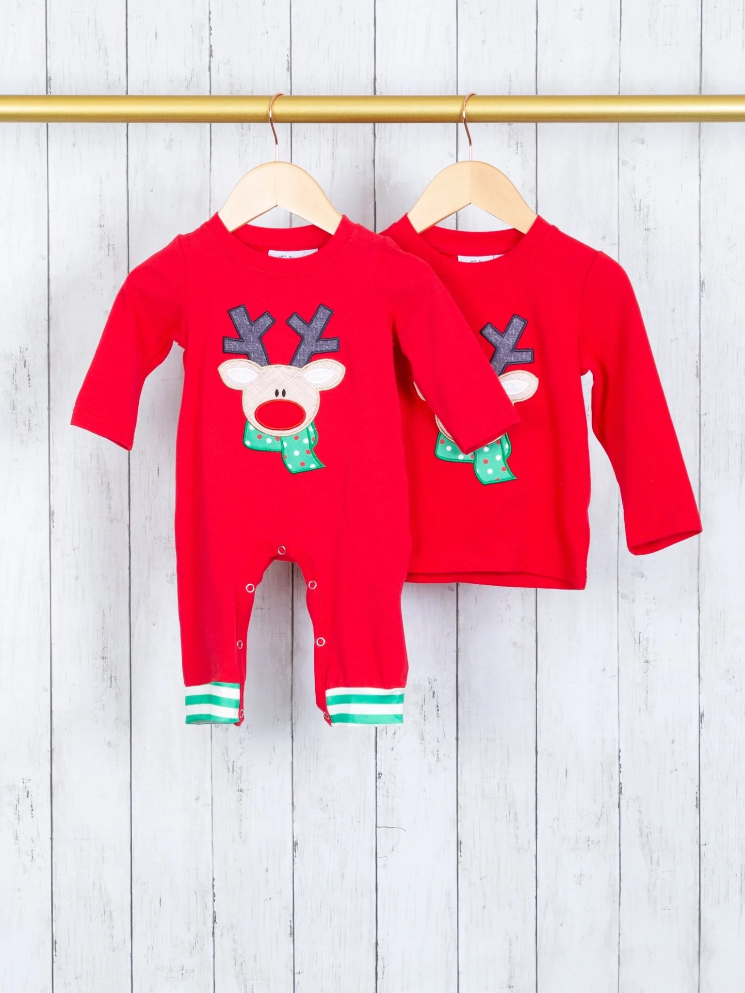 Red & Green Reindeer Shirt - Image 2