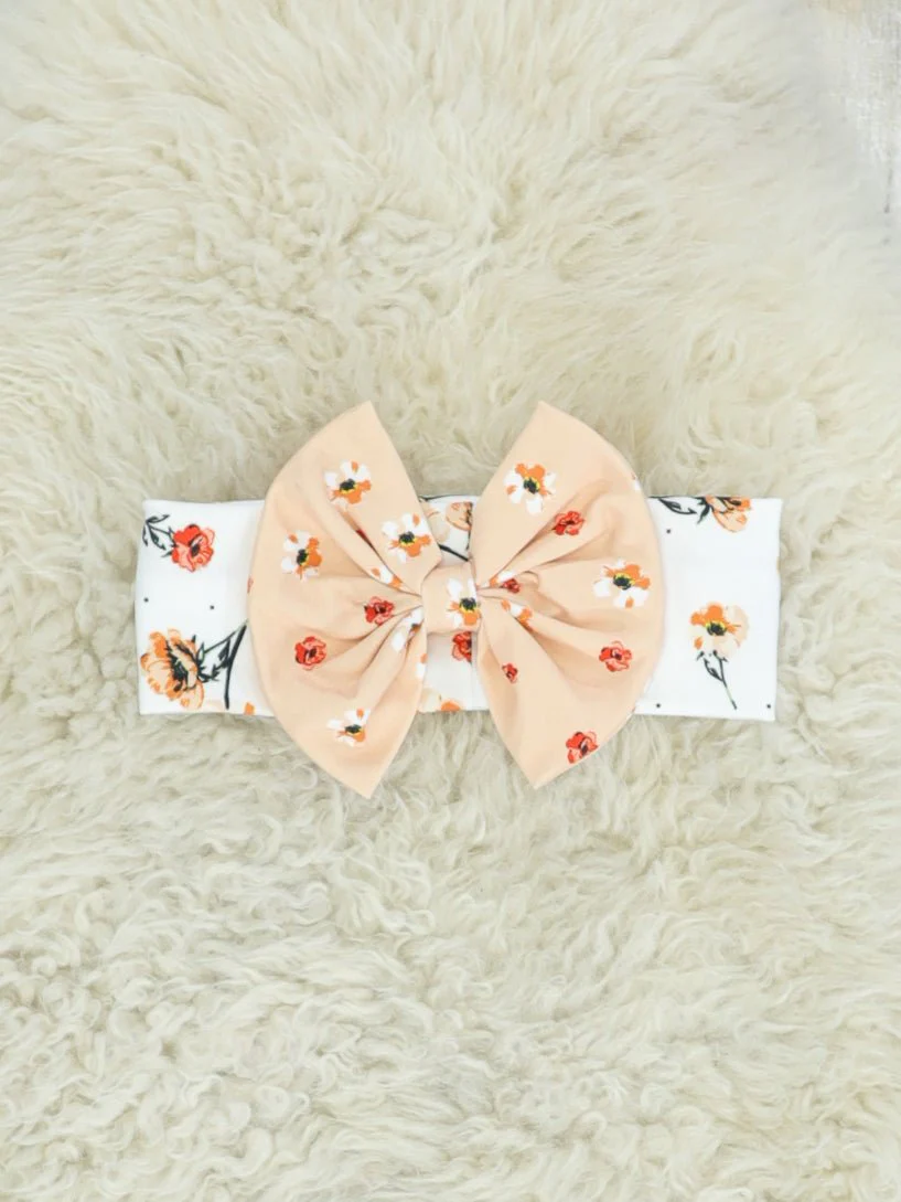 Marigold Collection Headband & Bib Set - Image 3
