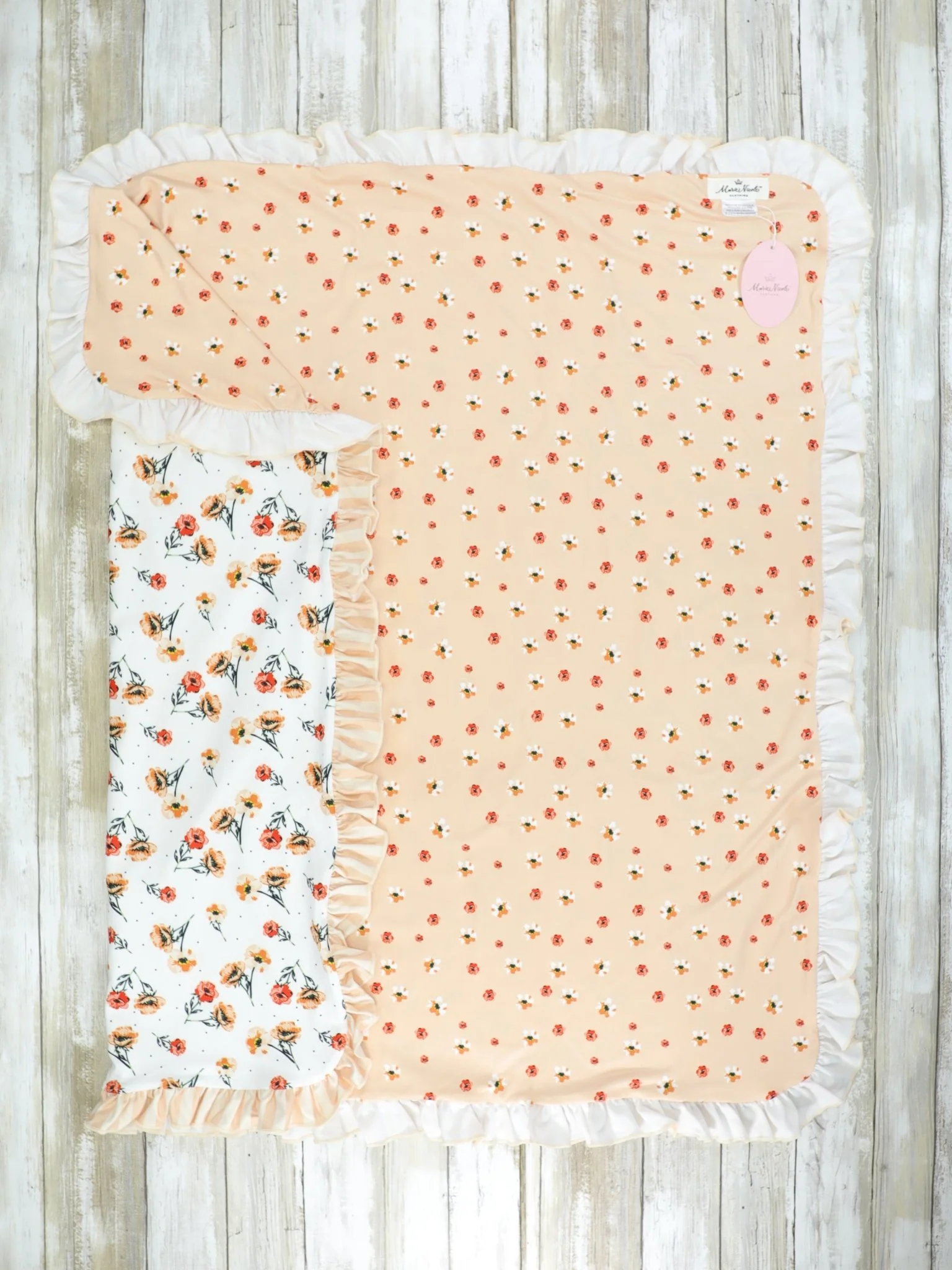 Marigold Collection Ruffle Blanket - Image 2