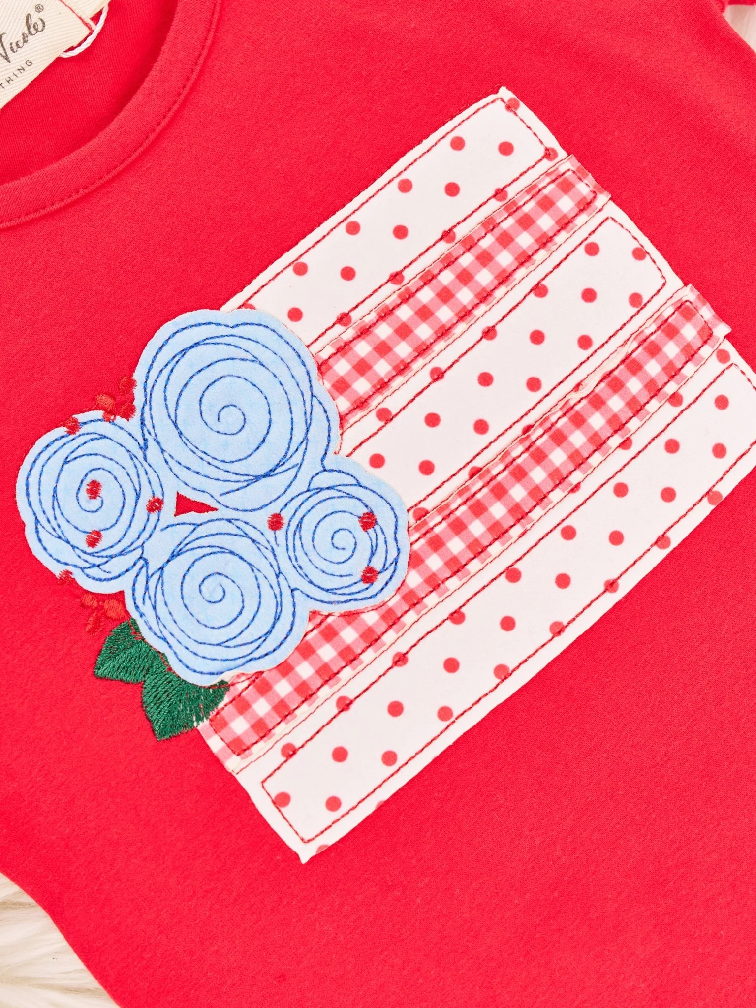 Red Cake Ruffle Outfit - Image 3