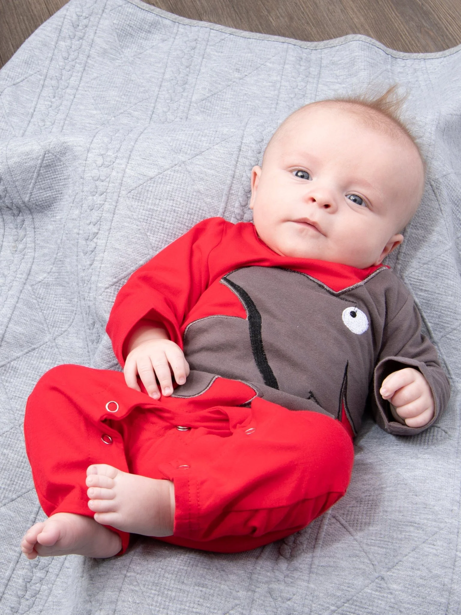 Red Elephant Romper - Image 3