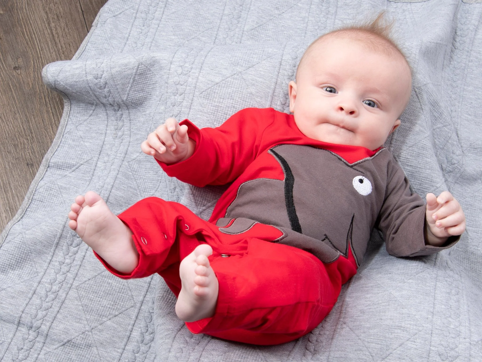 Red Elephant Romper - Image 5