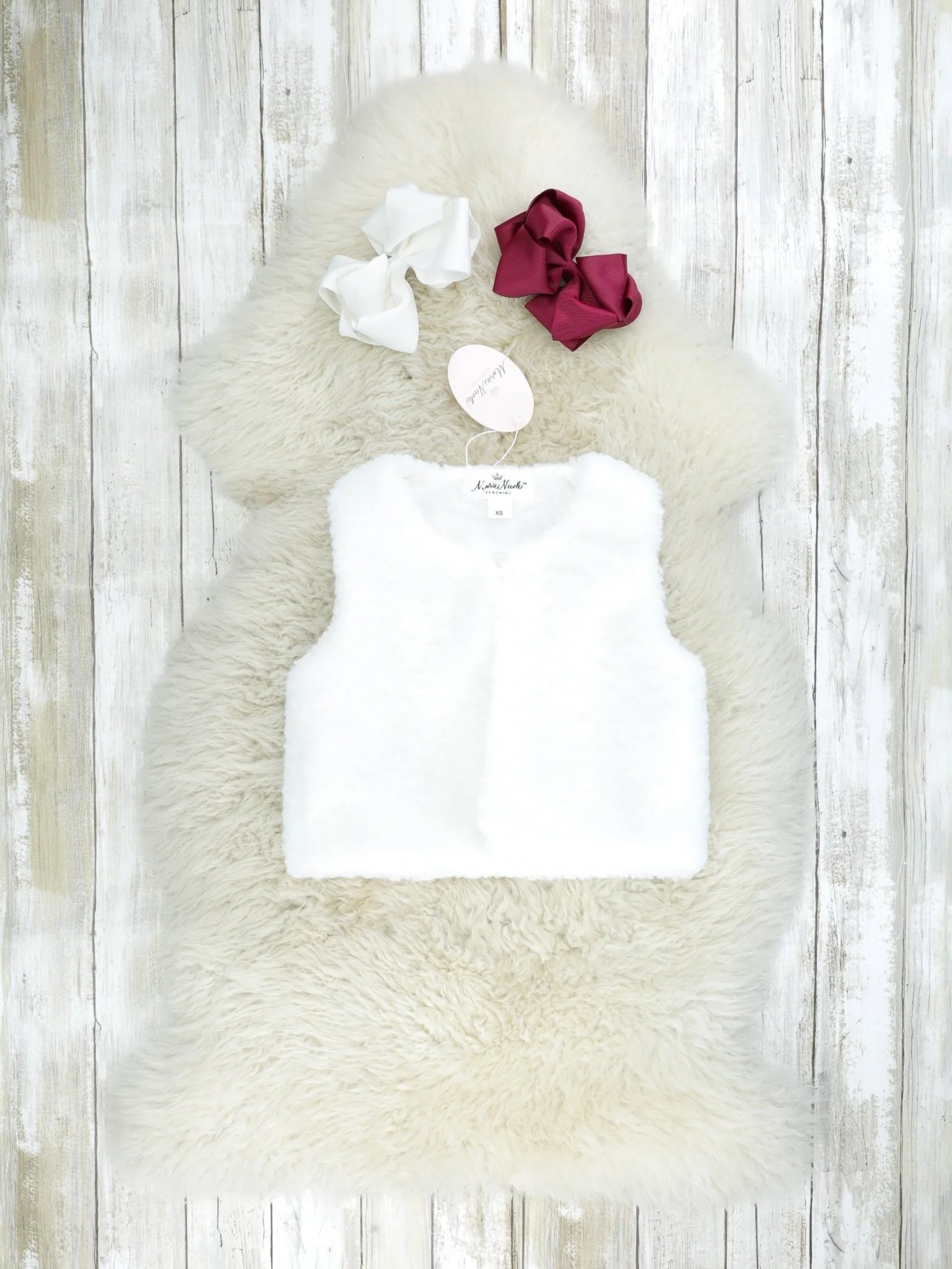Red Gingham Gingerbread Dress & Vest - Image 3