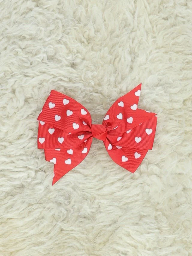 Red Heart Bow X Inch