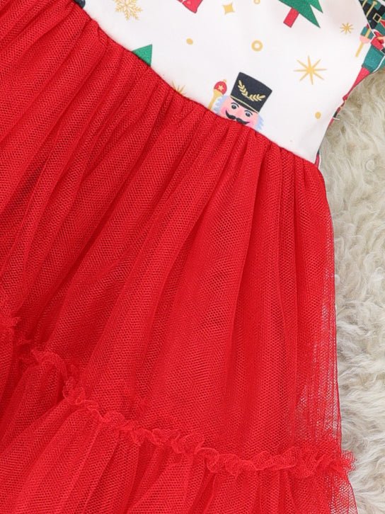 Red Nutcracker Tulle Dress - Image 2