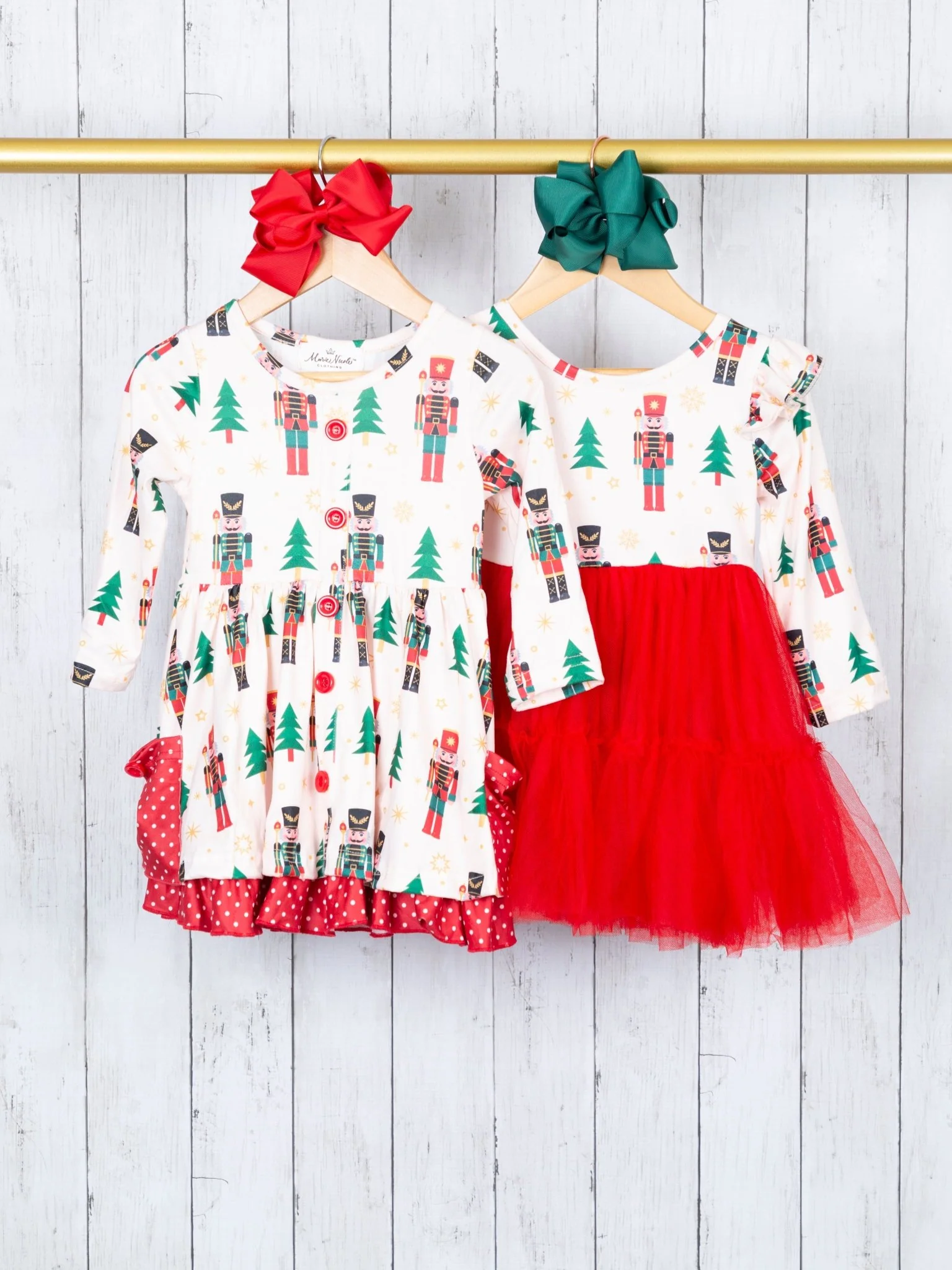 Red Nutcracker Tulle Dress - Image 3