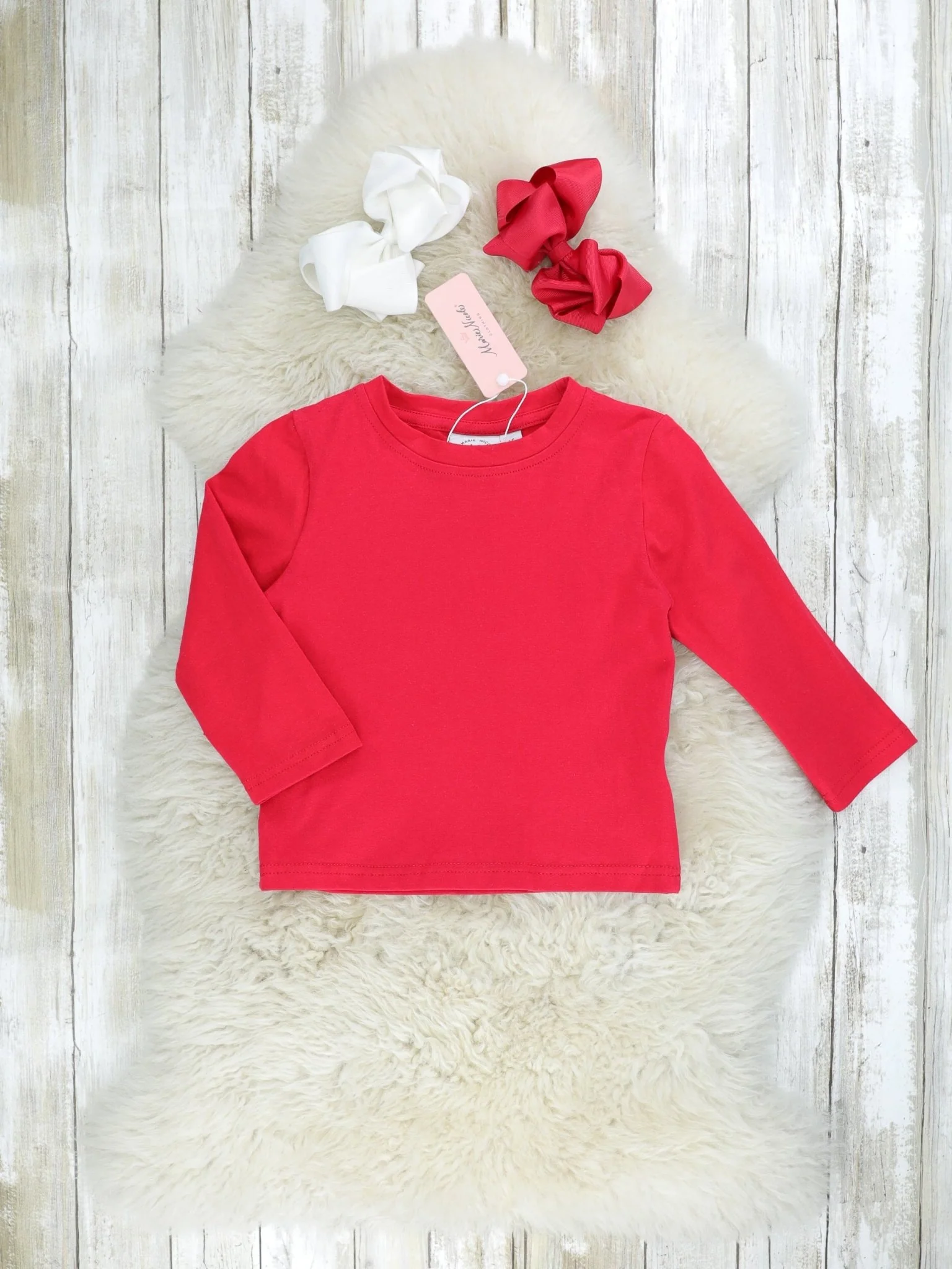 Red Plaid Gingerbread Overall Set - Image 2