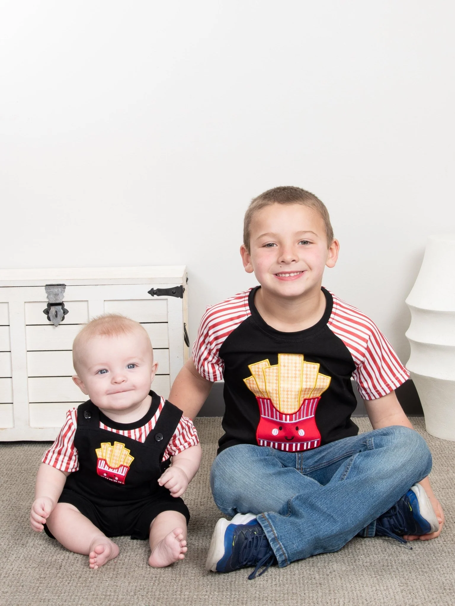 Red Striped French Fry Shirt - Image 3