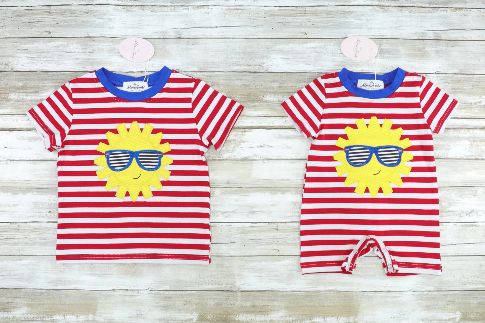 Red, White, & Blue Sunshine Ruffle Dress - Image 3