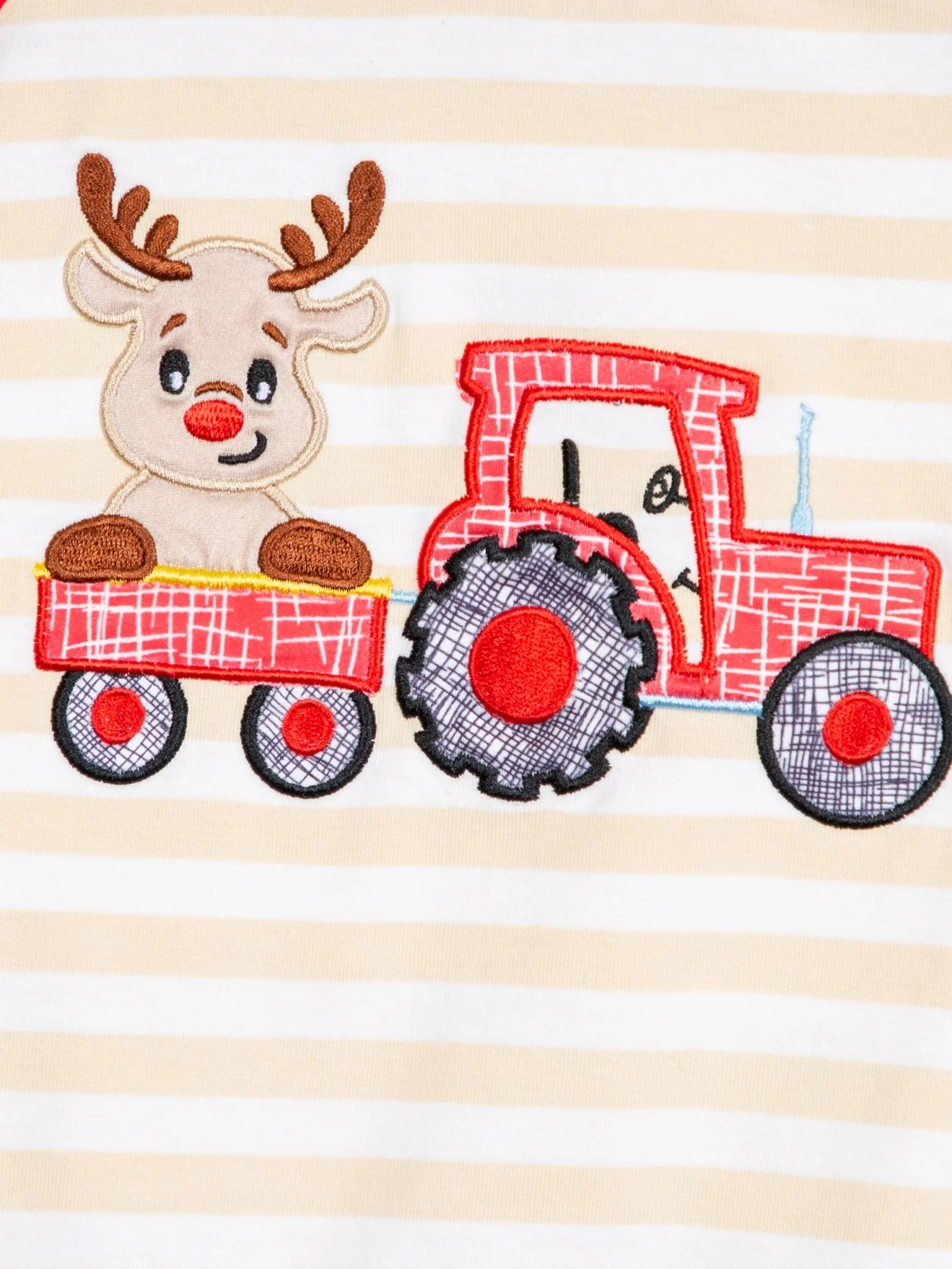 Reindeer Tractor Tulle Dress - Image 2