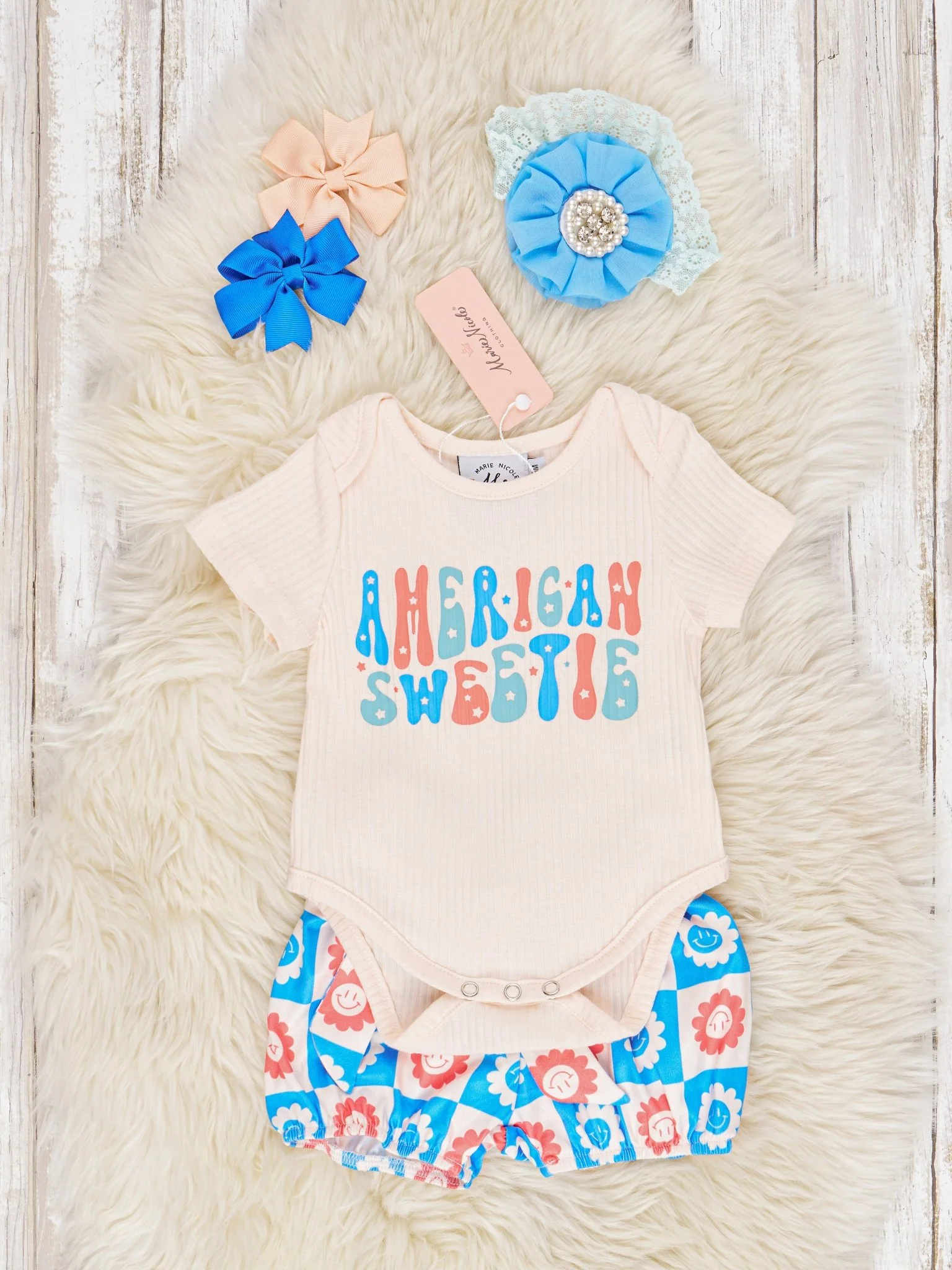 Retro "American Sweetie" Bloomers Outfit - Image 3
