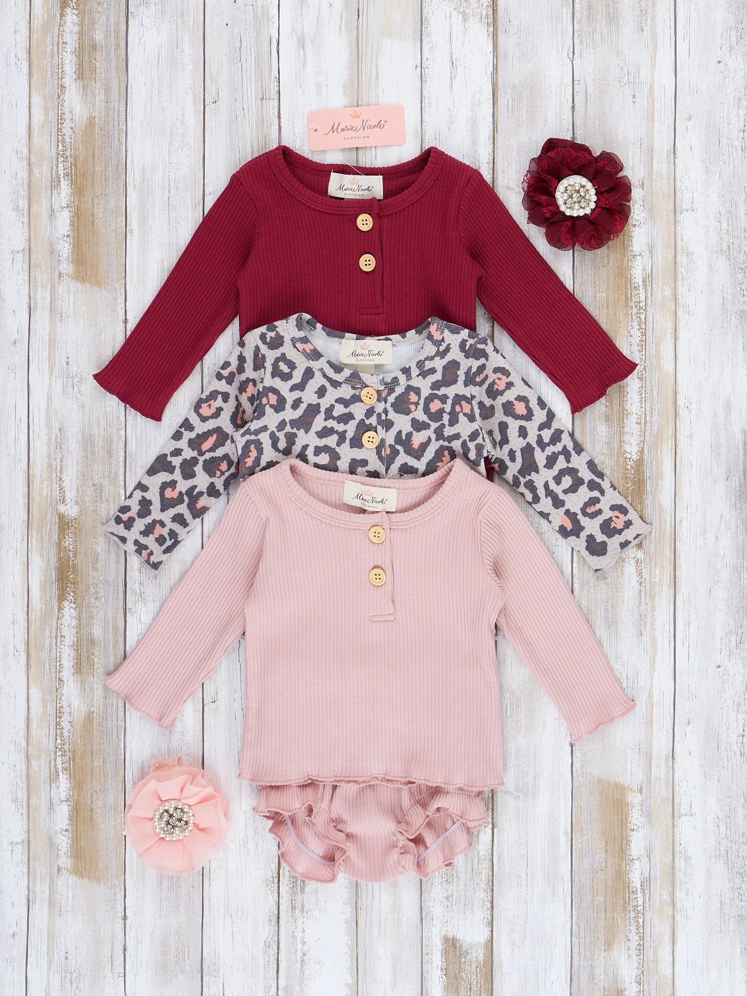 Ribbed Henley & Bloomers Outfit - Image 5