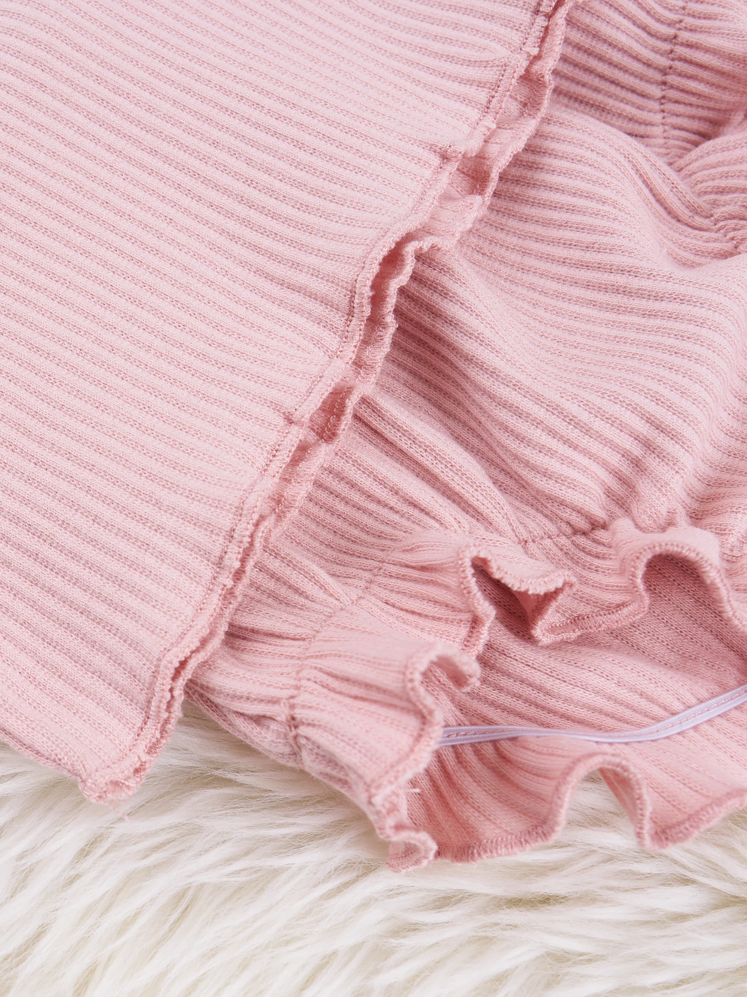 Ribbed Henley & Bloomers Outfit - Image 6