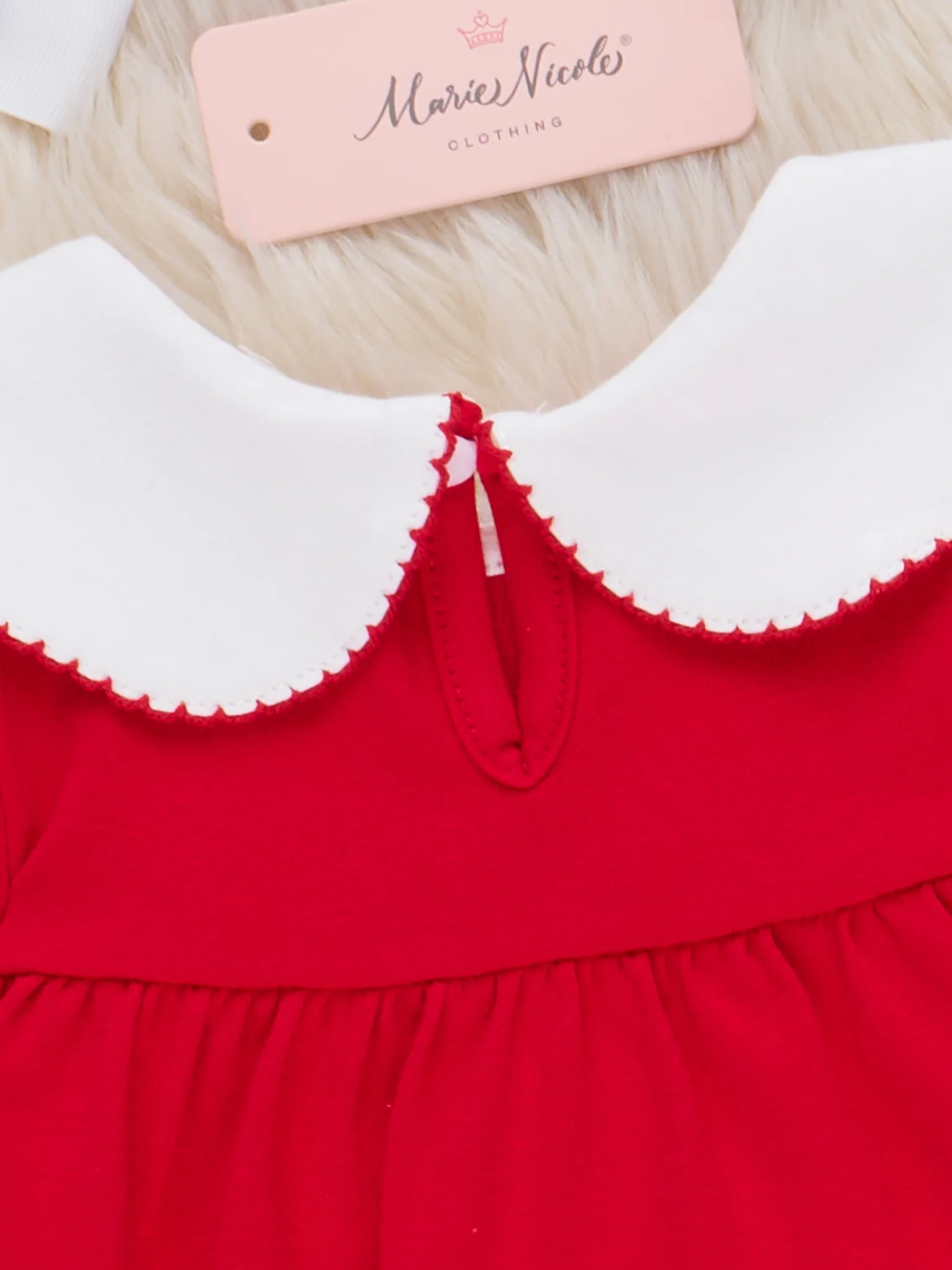 Ribbons & Hearts Embroidered Bloomers Outfit - Image 4