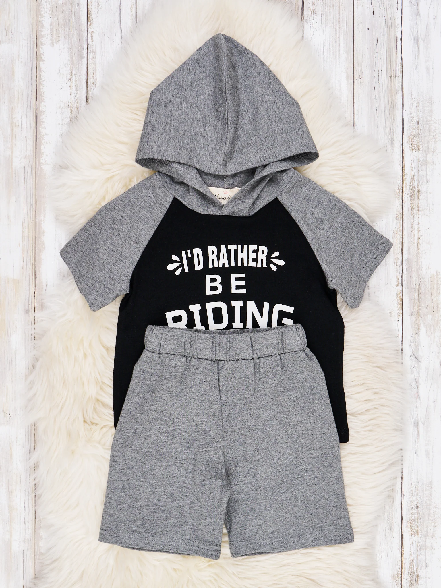 "Riding With Dad" Hoodie Outfit - Image 2