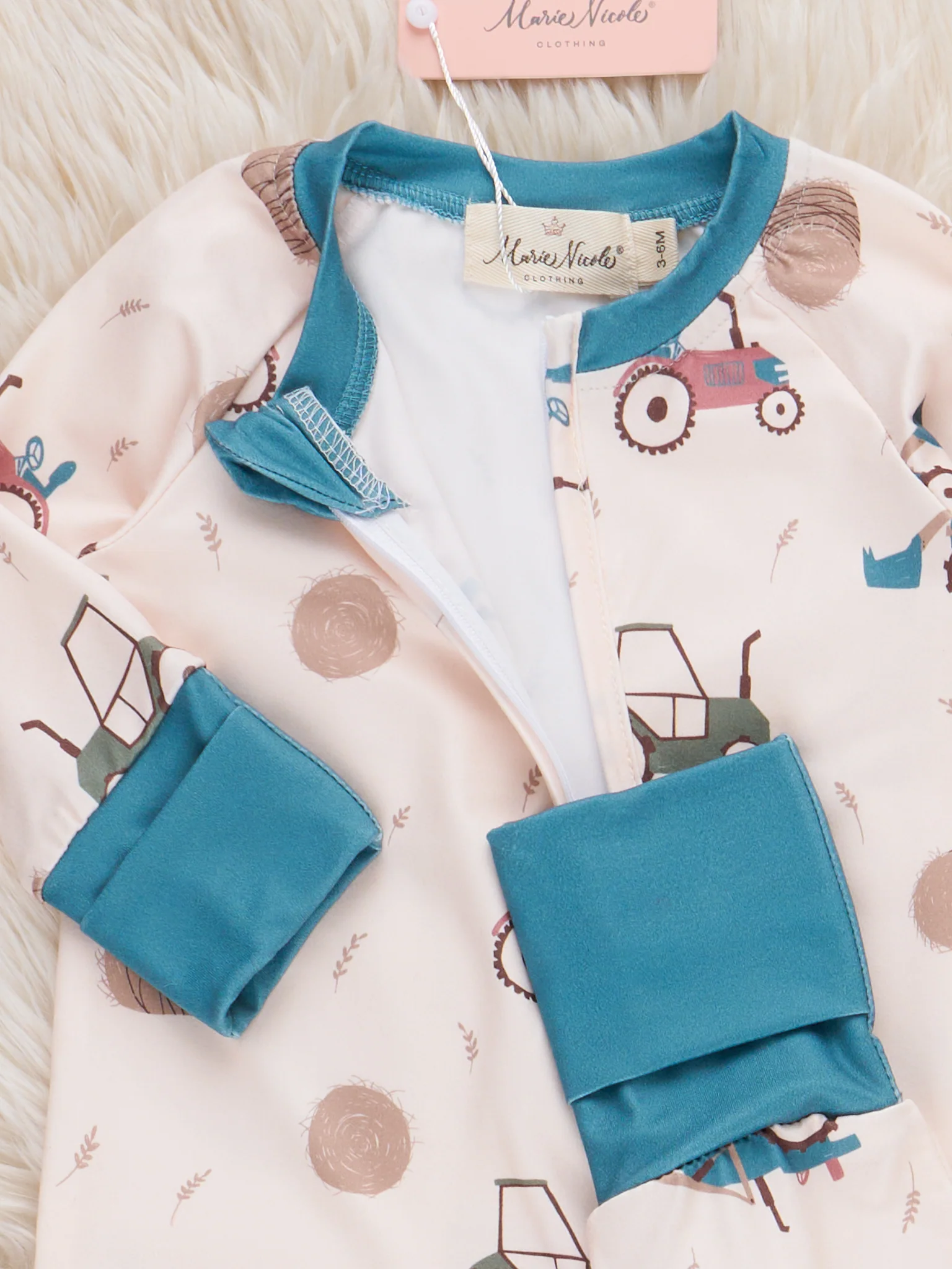 Rolling Fields Sleeper Pajamas - Image 3
