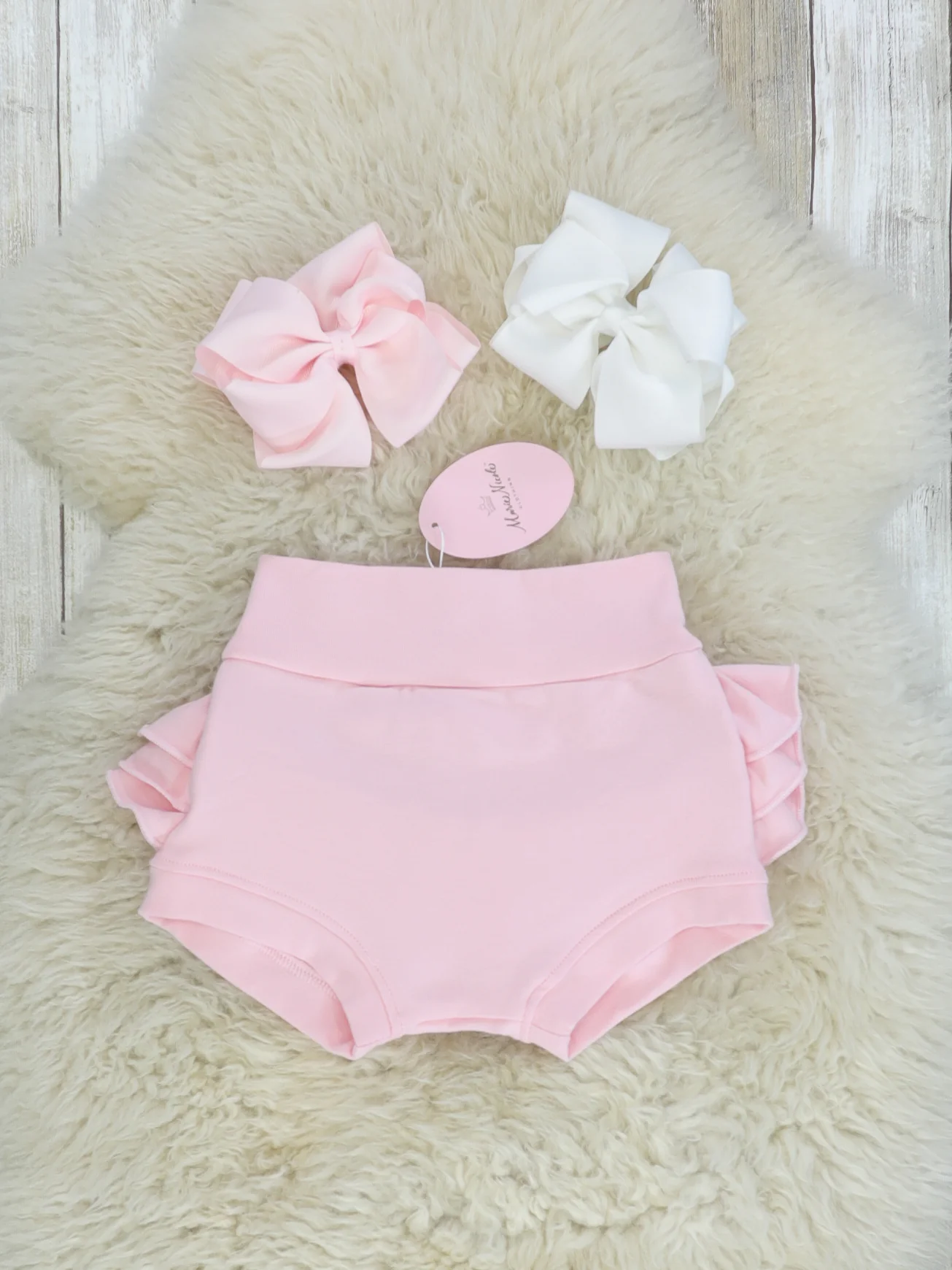 Ruffle Bloomer - Icy Pink - Image 3