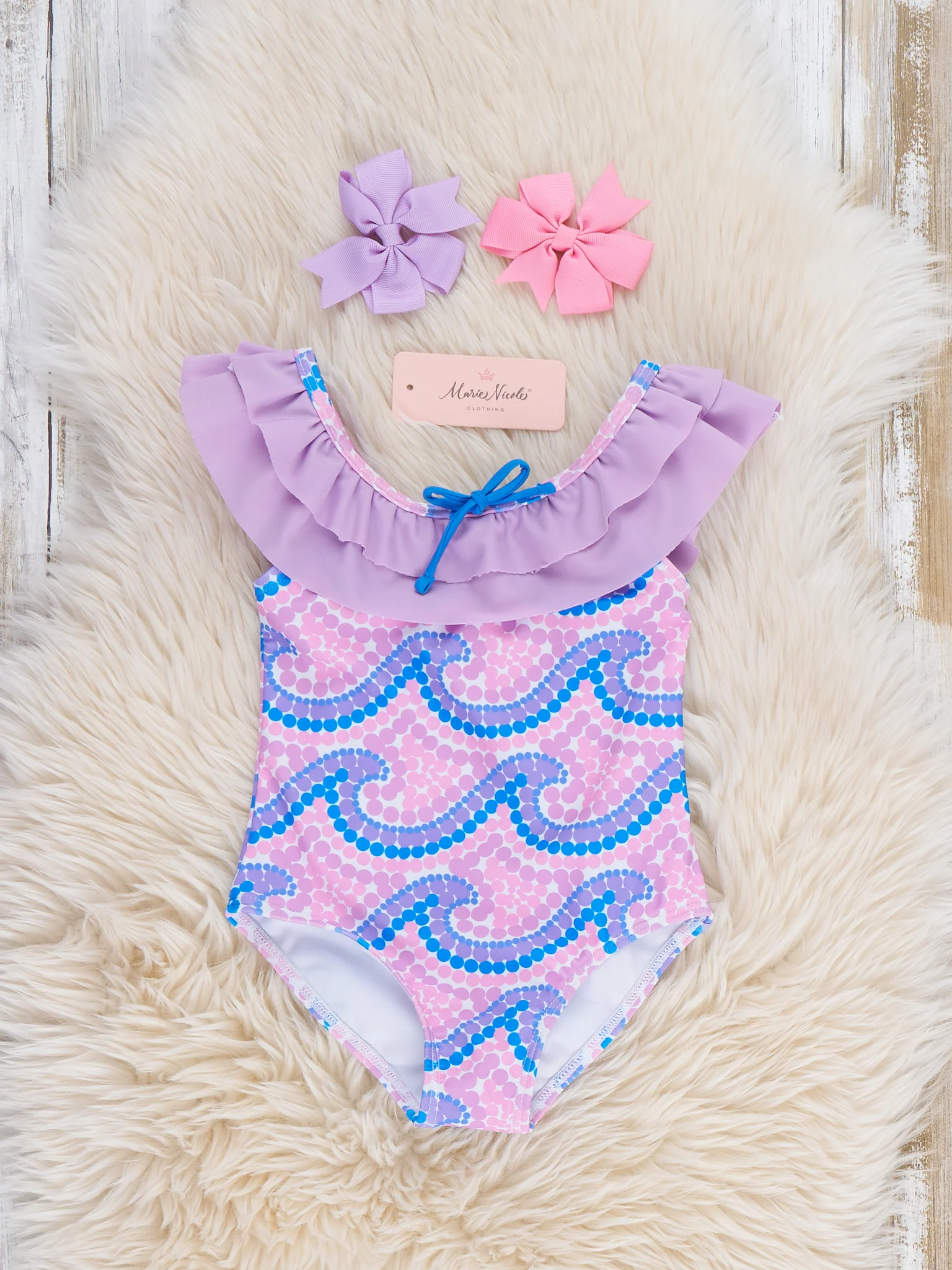 Ruffle Wave Swimsuit - Image 2