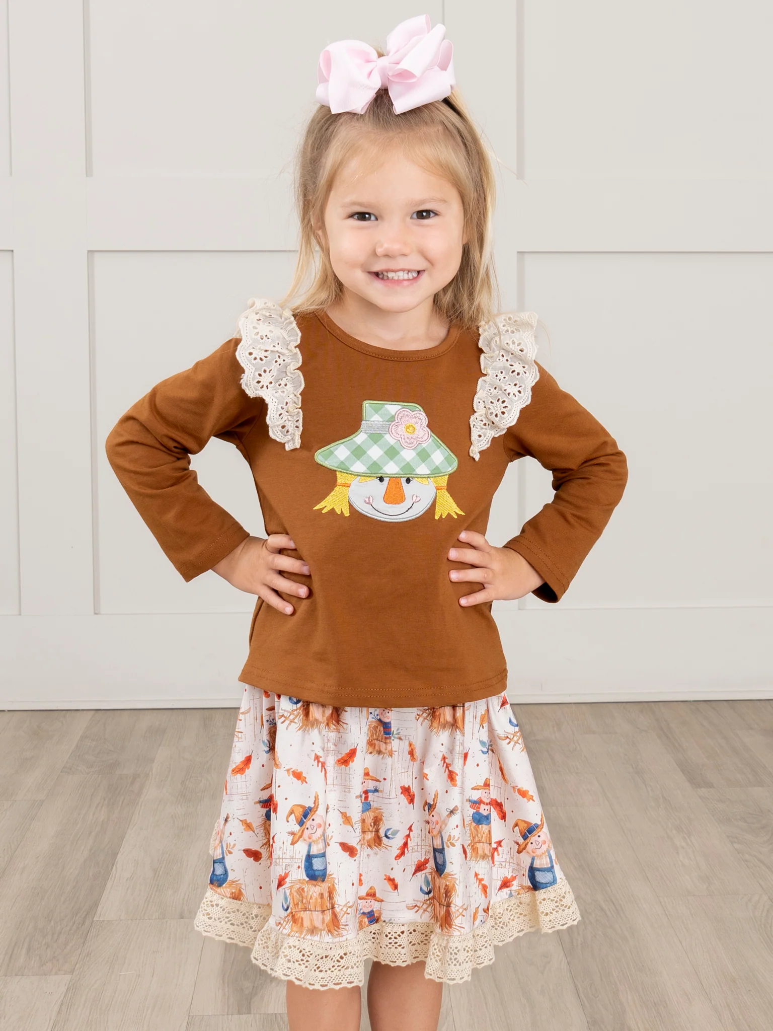 Rustic Charm Scarecrow Lace Outfit