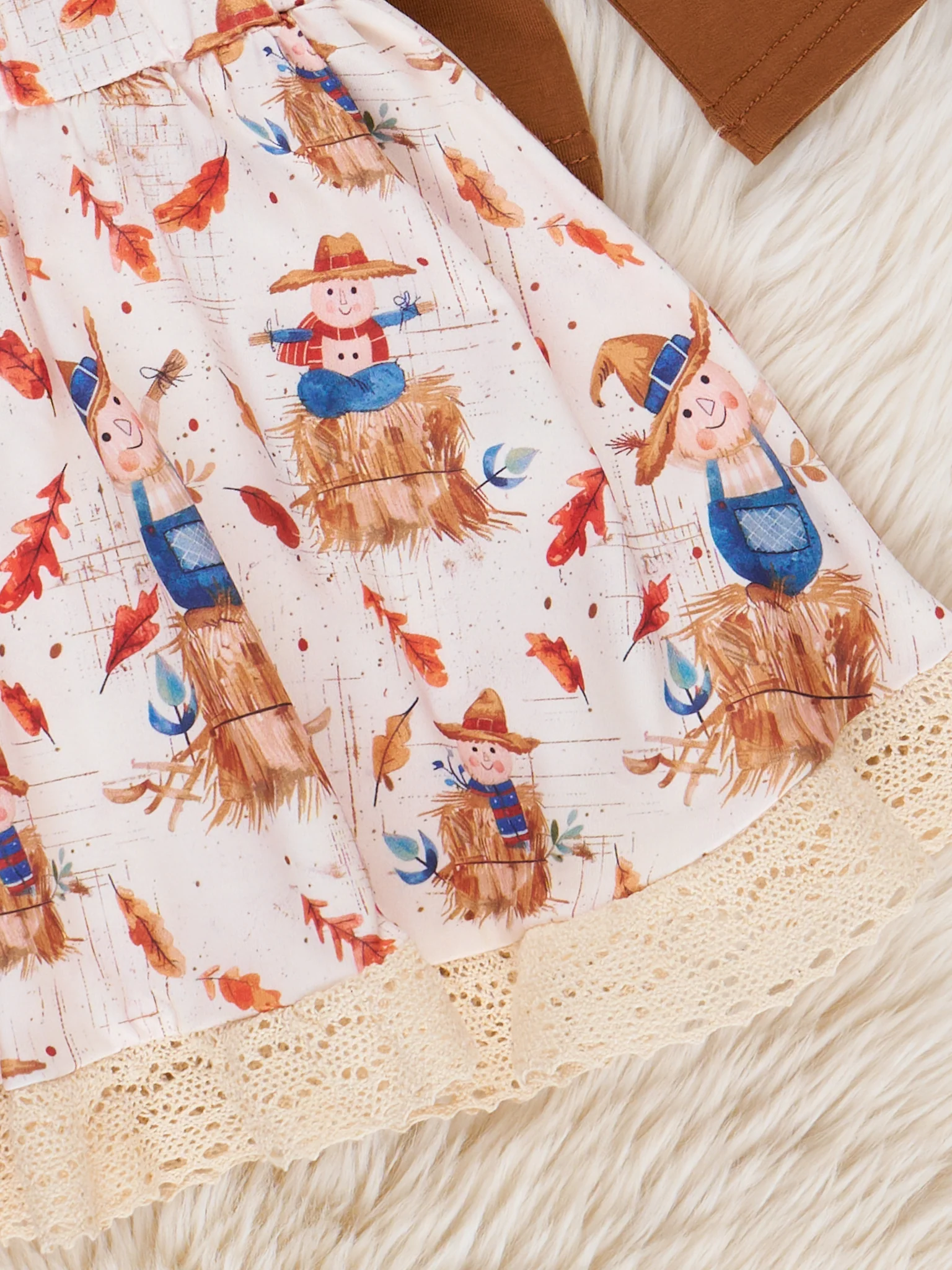 Rustic Charm Scarecrow Lace Outfit - Image 5