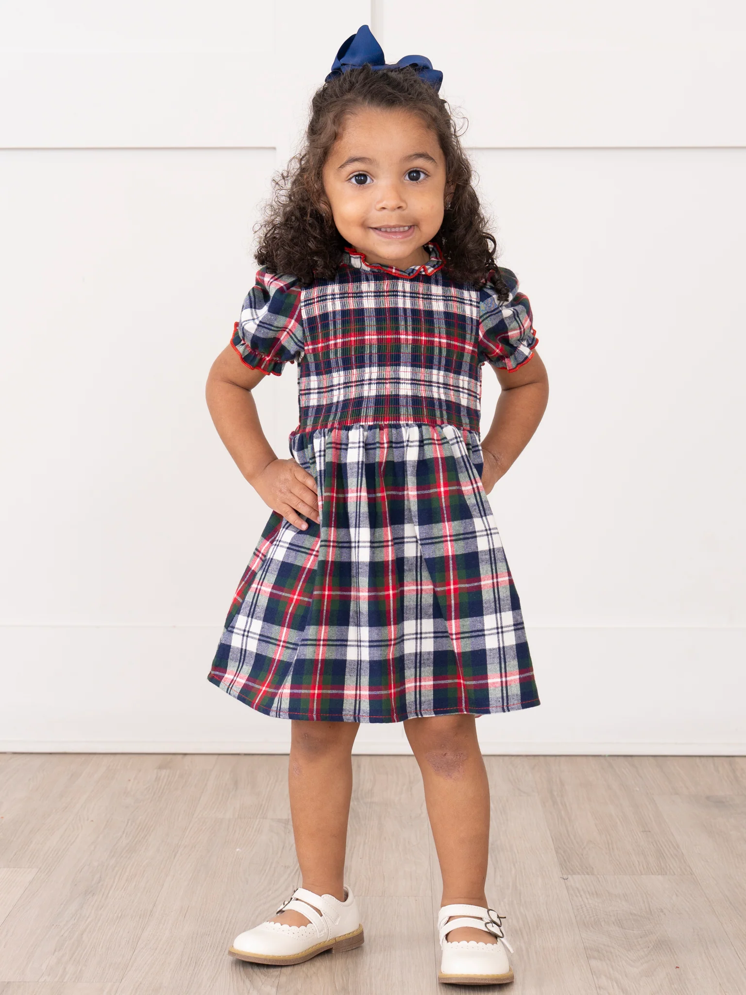 Rustic Check Dress - Image 3