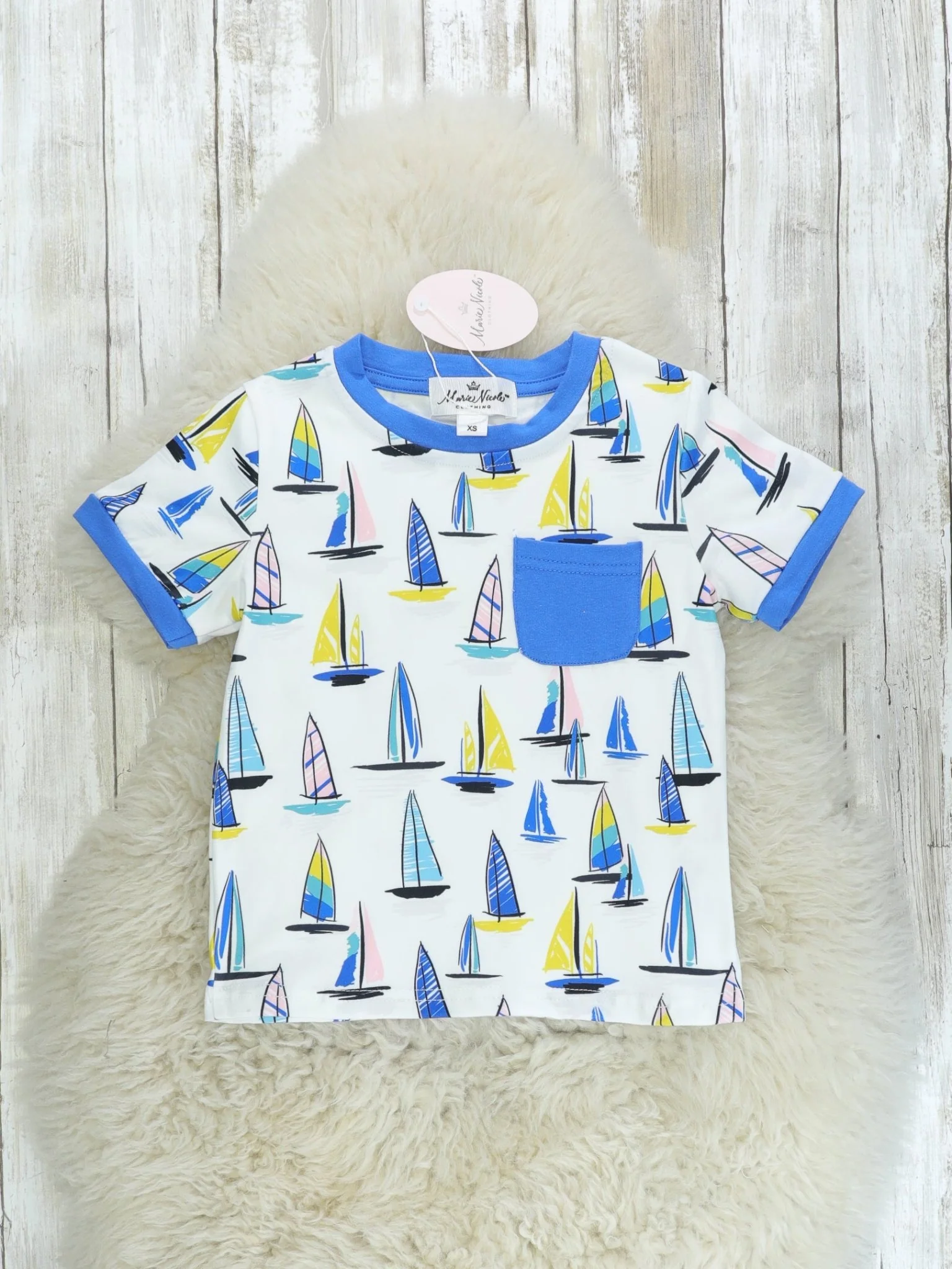 Sailboat Pocket T-Shirt