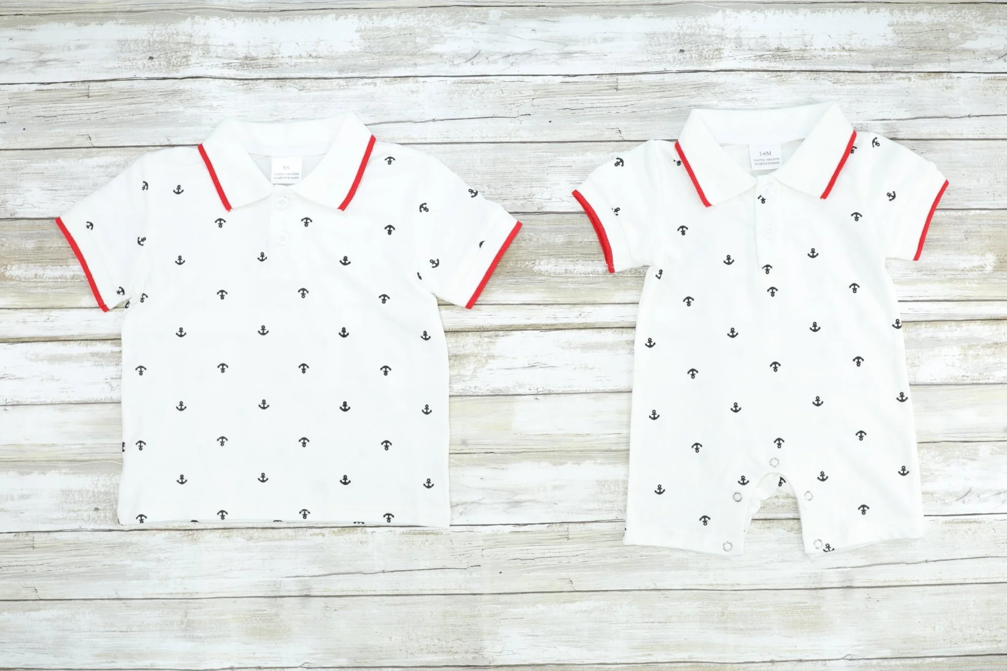 Sailboat Polo Romper - Image 2