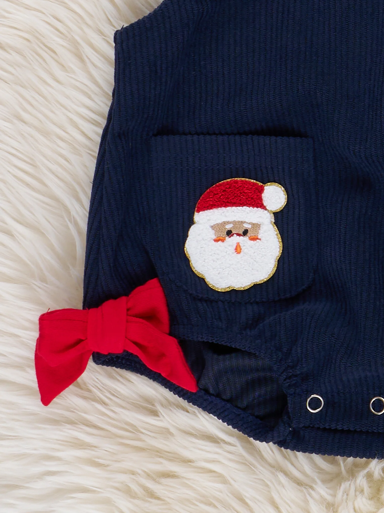 Santa’s Little Pocket Bloomers Outfit - Image 2