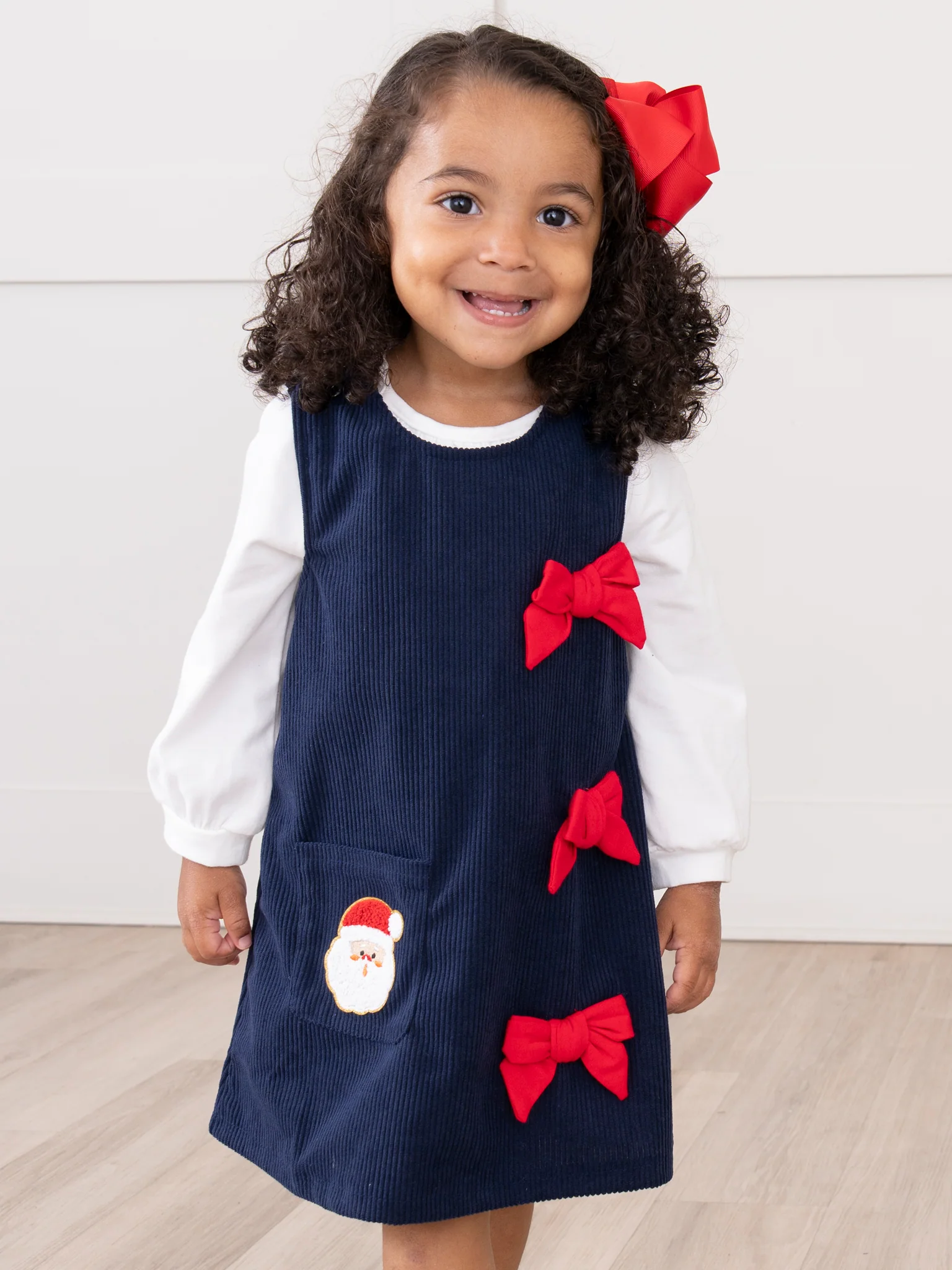 Santa’s Little Pocket Skirtall Outfit