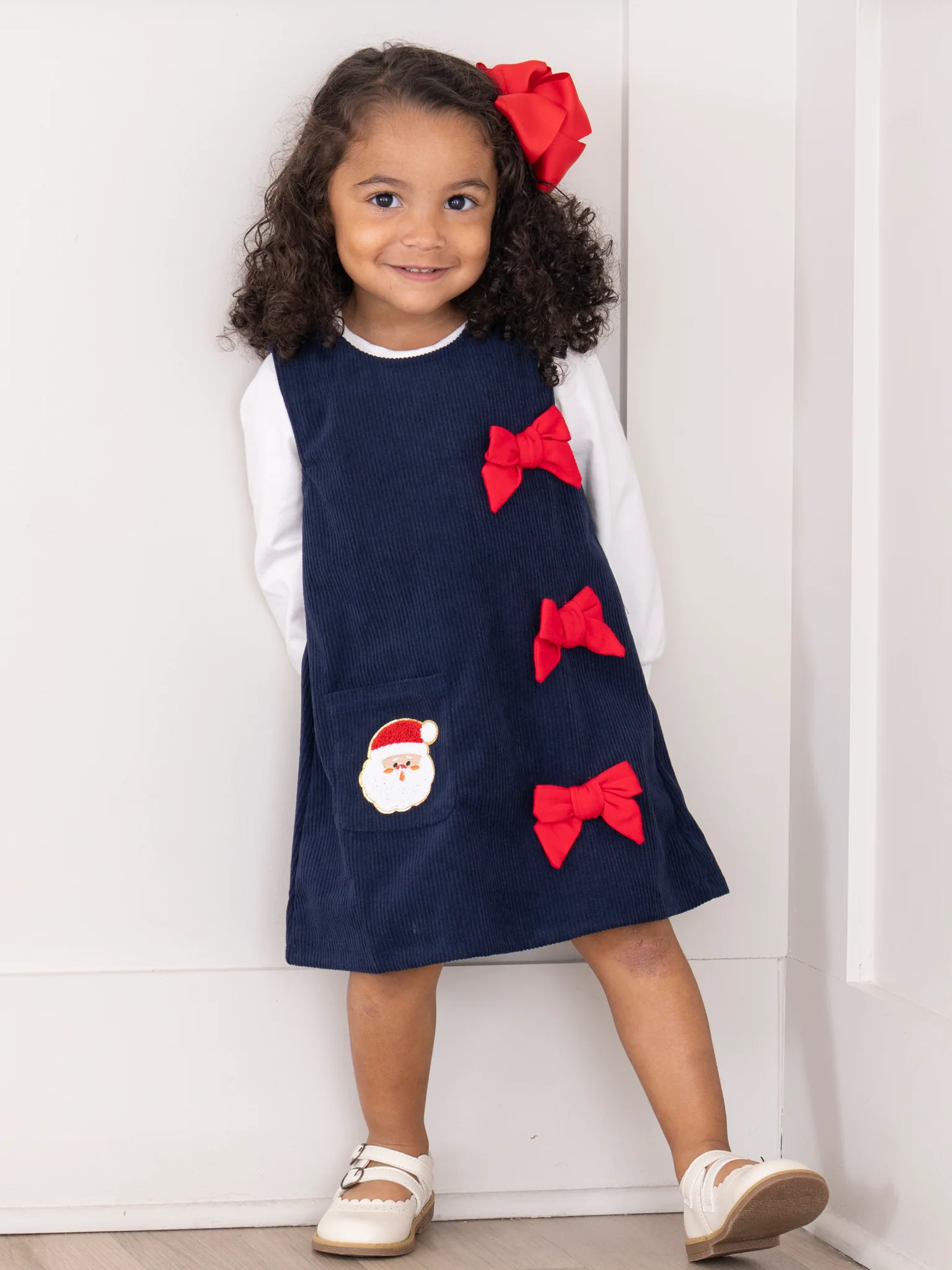 Santa’s Little Pocket Skirtall Outfit - Image 5