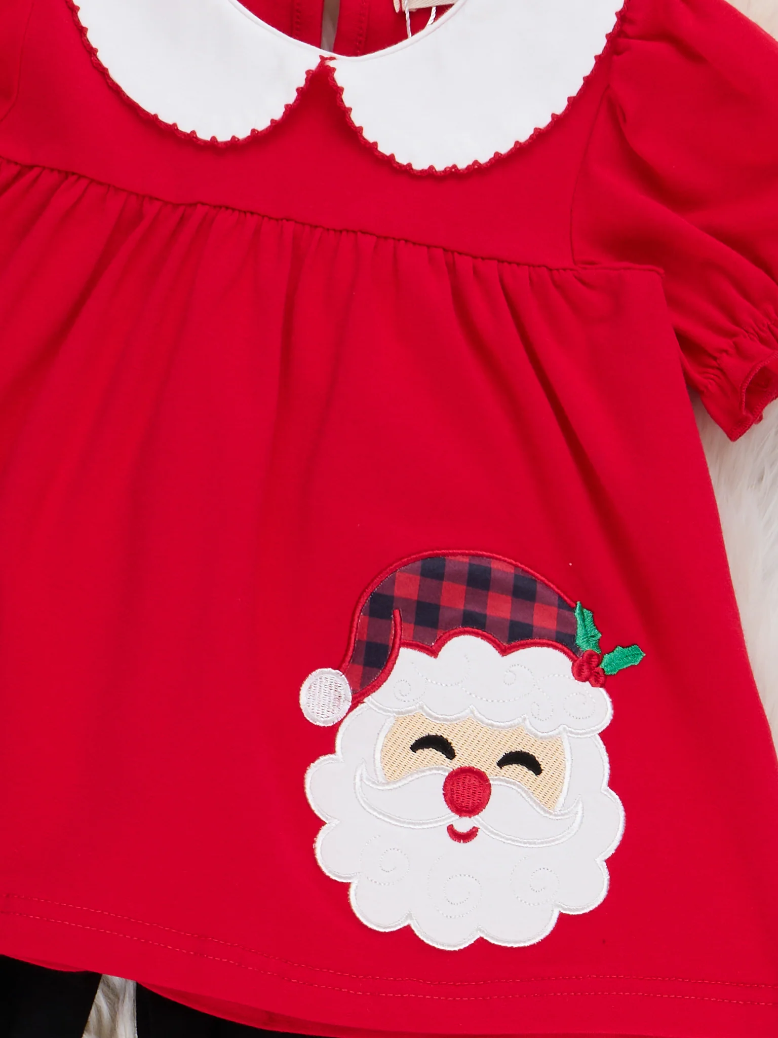 Santa Sweetie Embroidered Outfit - Image 3