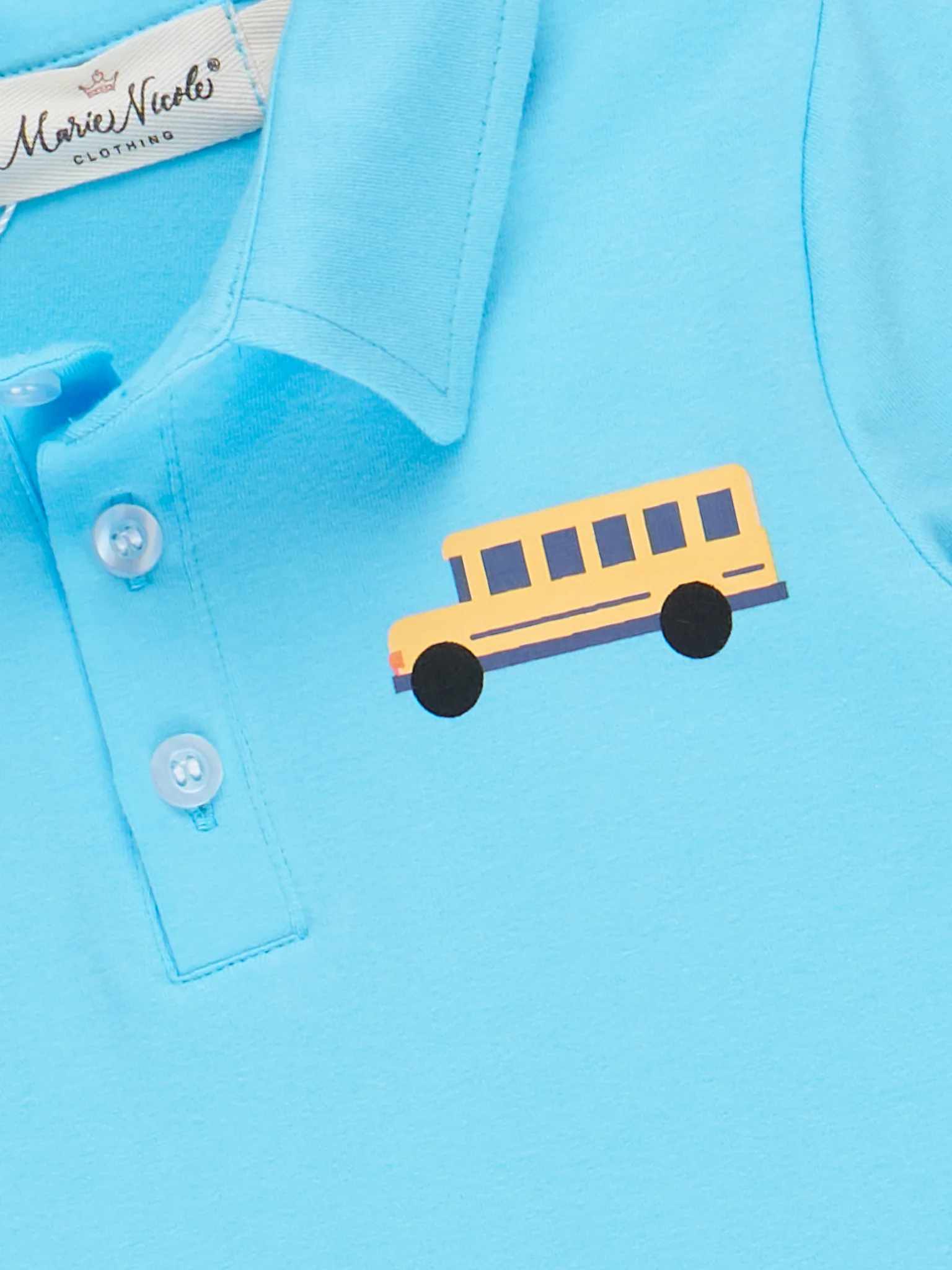School Bus Polo Outfit - Image 4