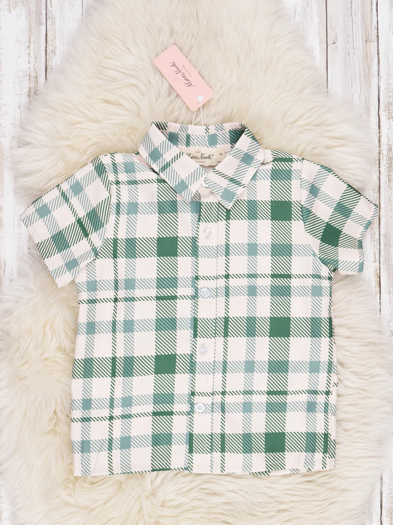 School Plaid Polo