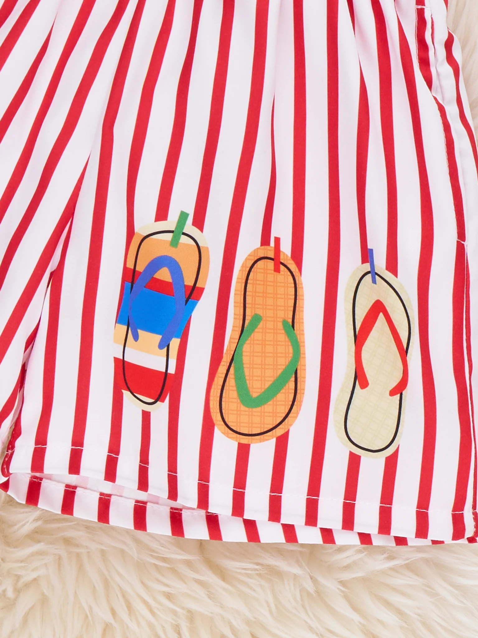 Seaside Steps Swim Trunks - Image 2