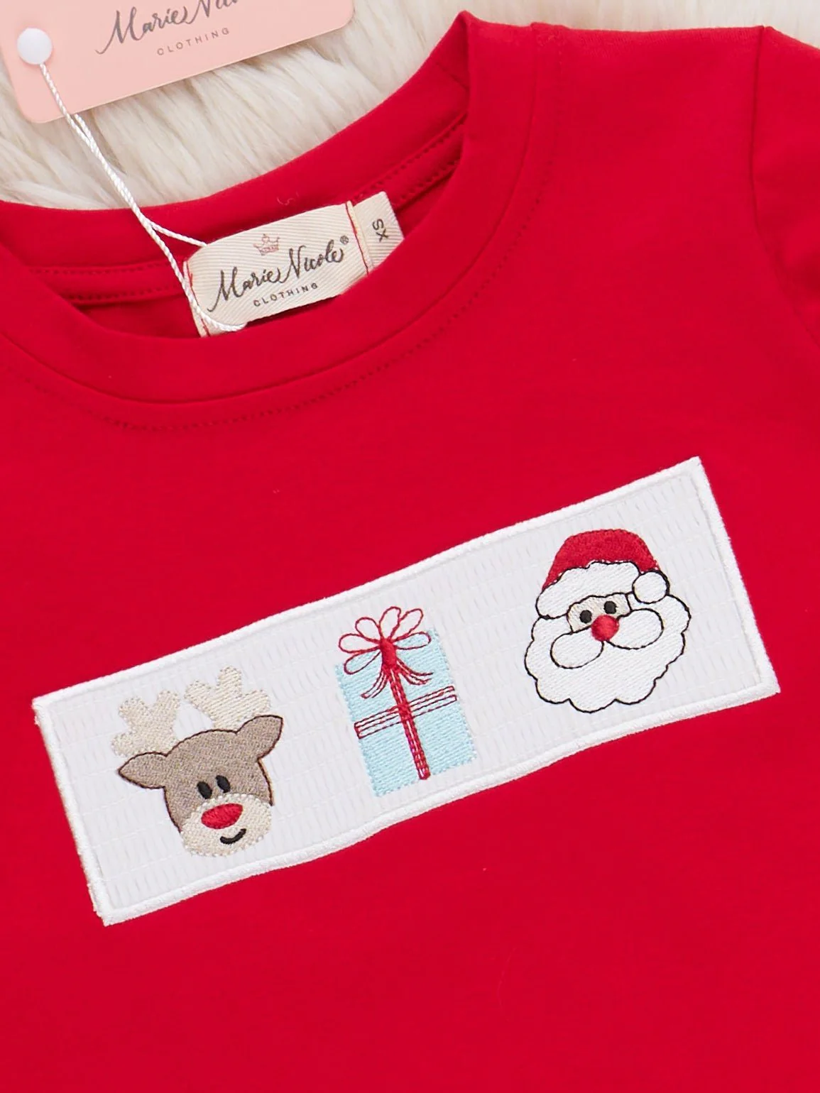 Season's Greetings Embroidered Outfit - Image 2