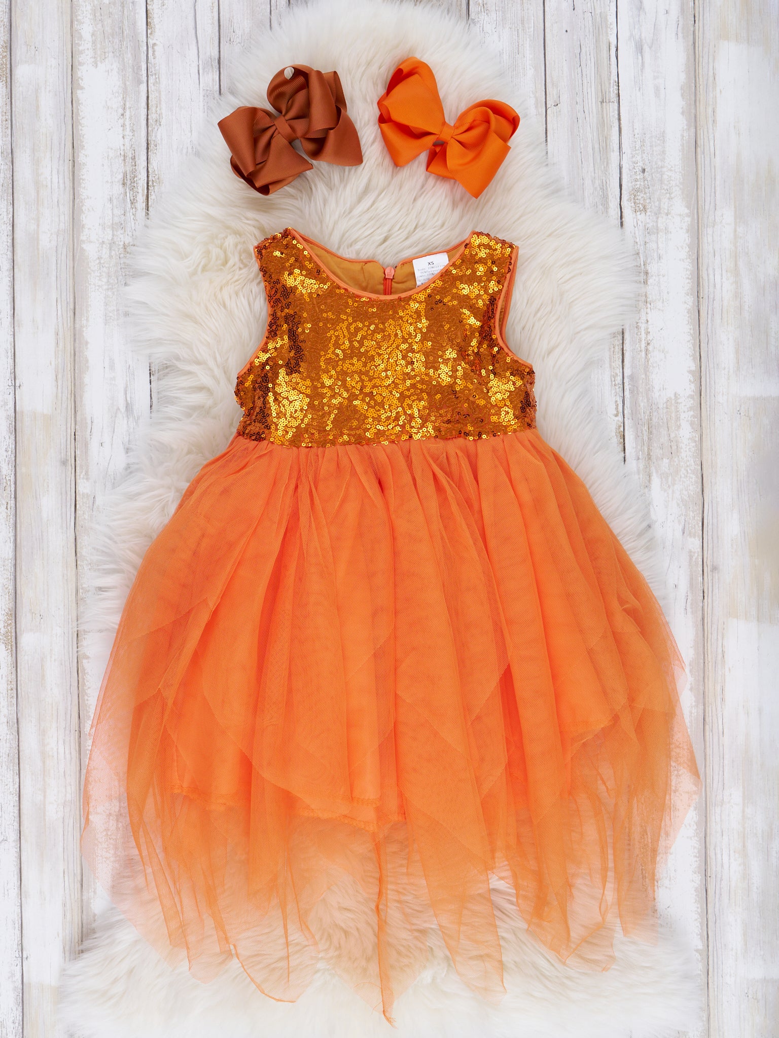 Sequin Tulip Hem Tulle Dress - Image 2
