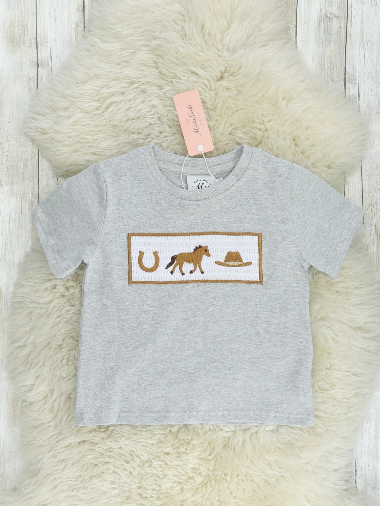 Smocked Horse Shirt