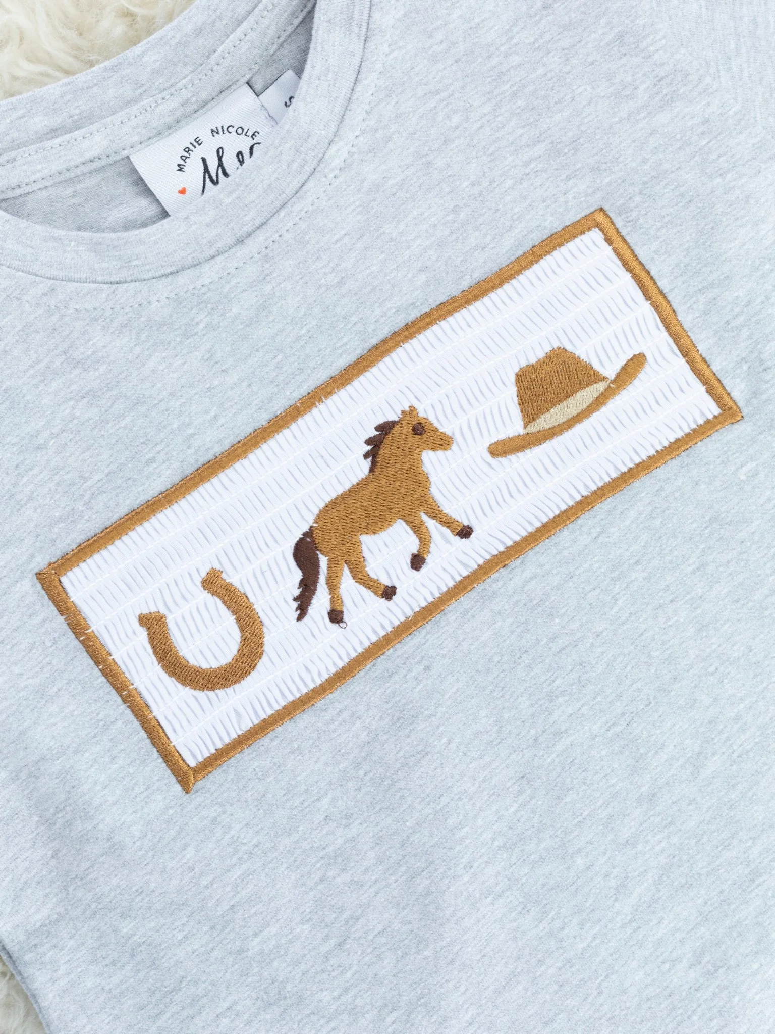 Smocked Horse Shirt - Image 2