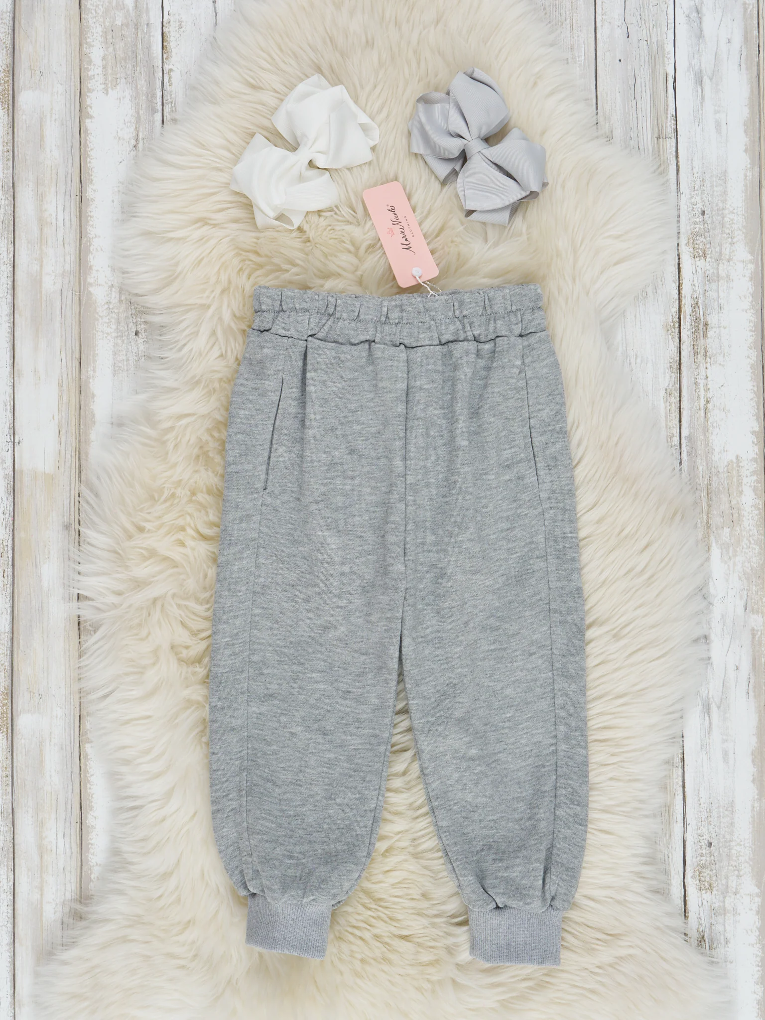 Soft Cotton Basic Joggers - Image 4