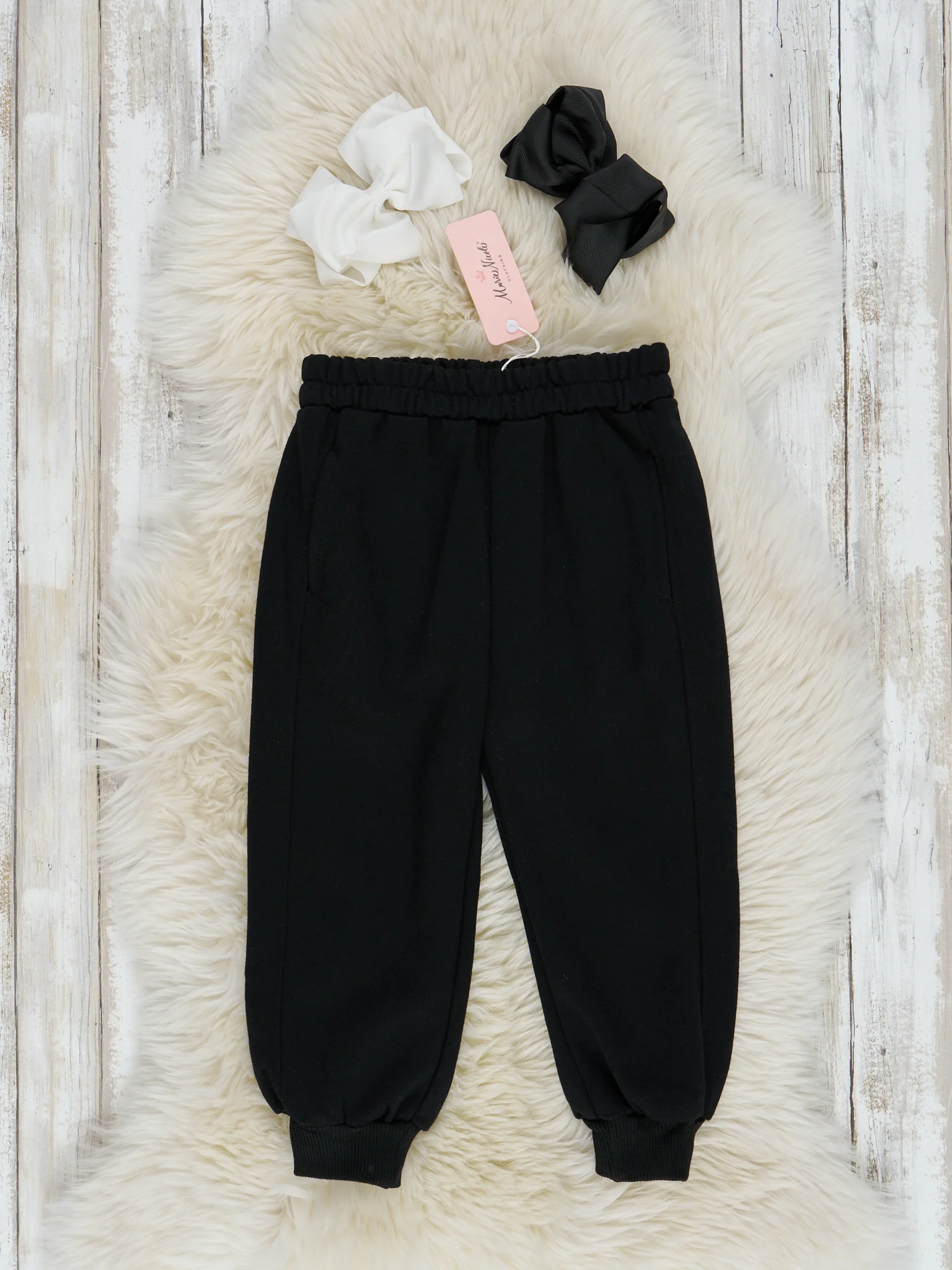 Soft Cotton Basic Joggers - Image 5