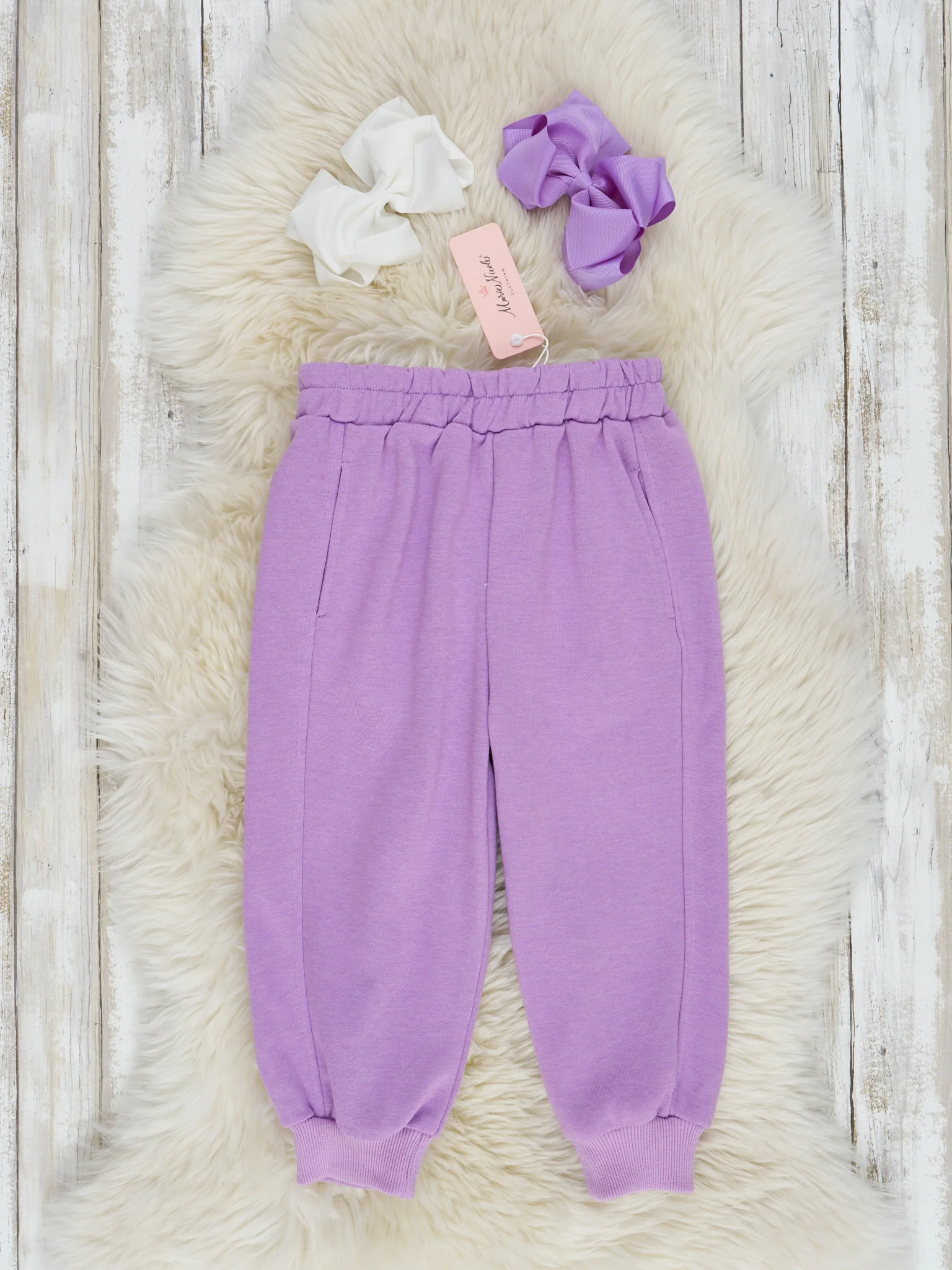 Soft Cotton Basic Joggers - Image 6