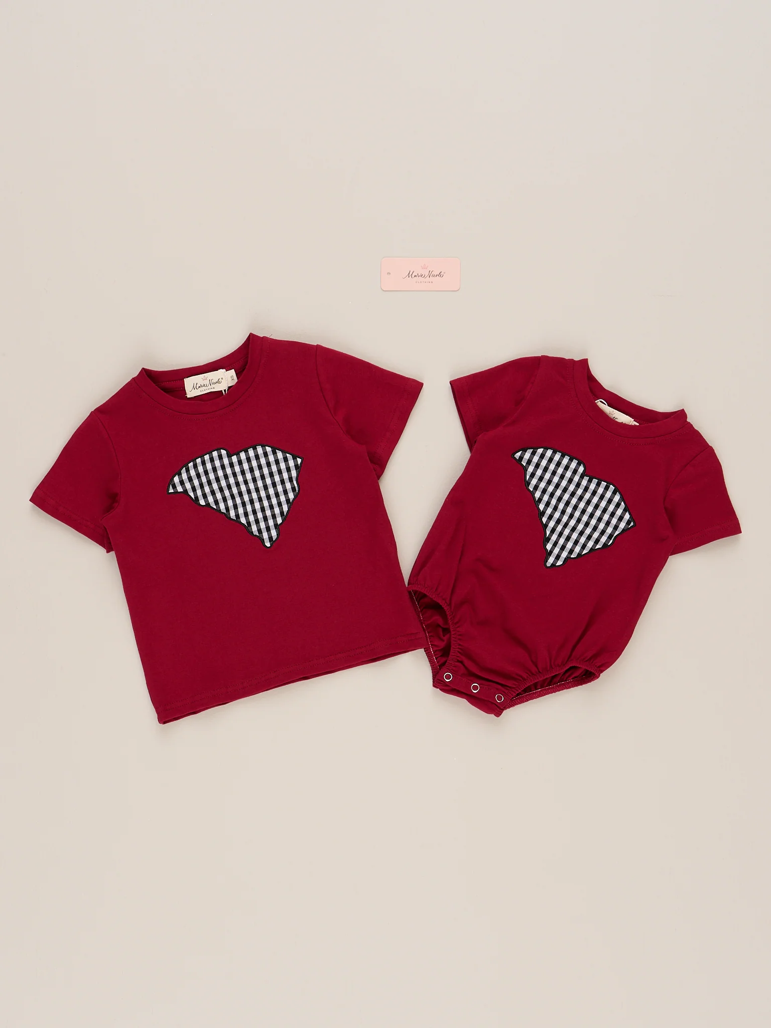South Carolina Embroidered Gingham Shirt - Image 2